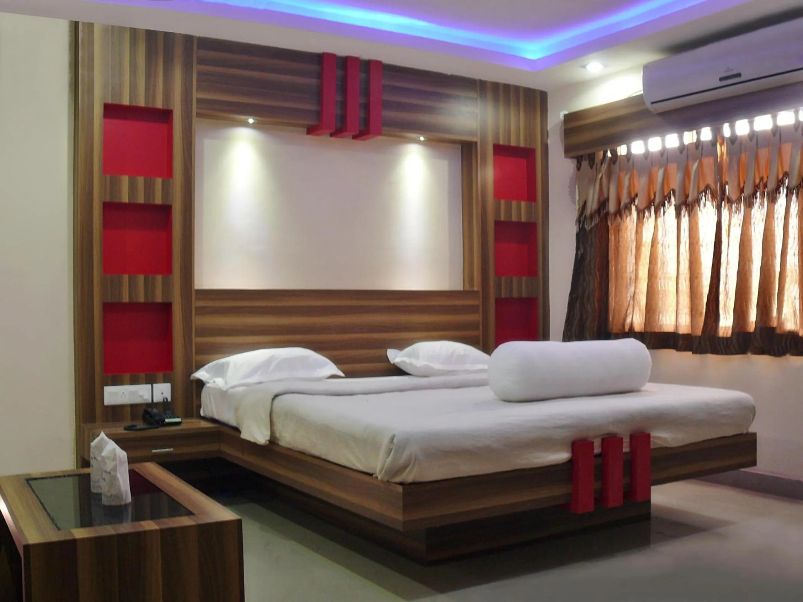 Bed in Hotel Royal Bengal