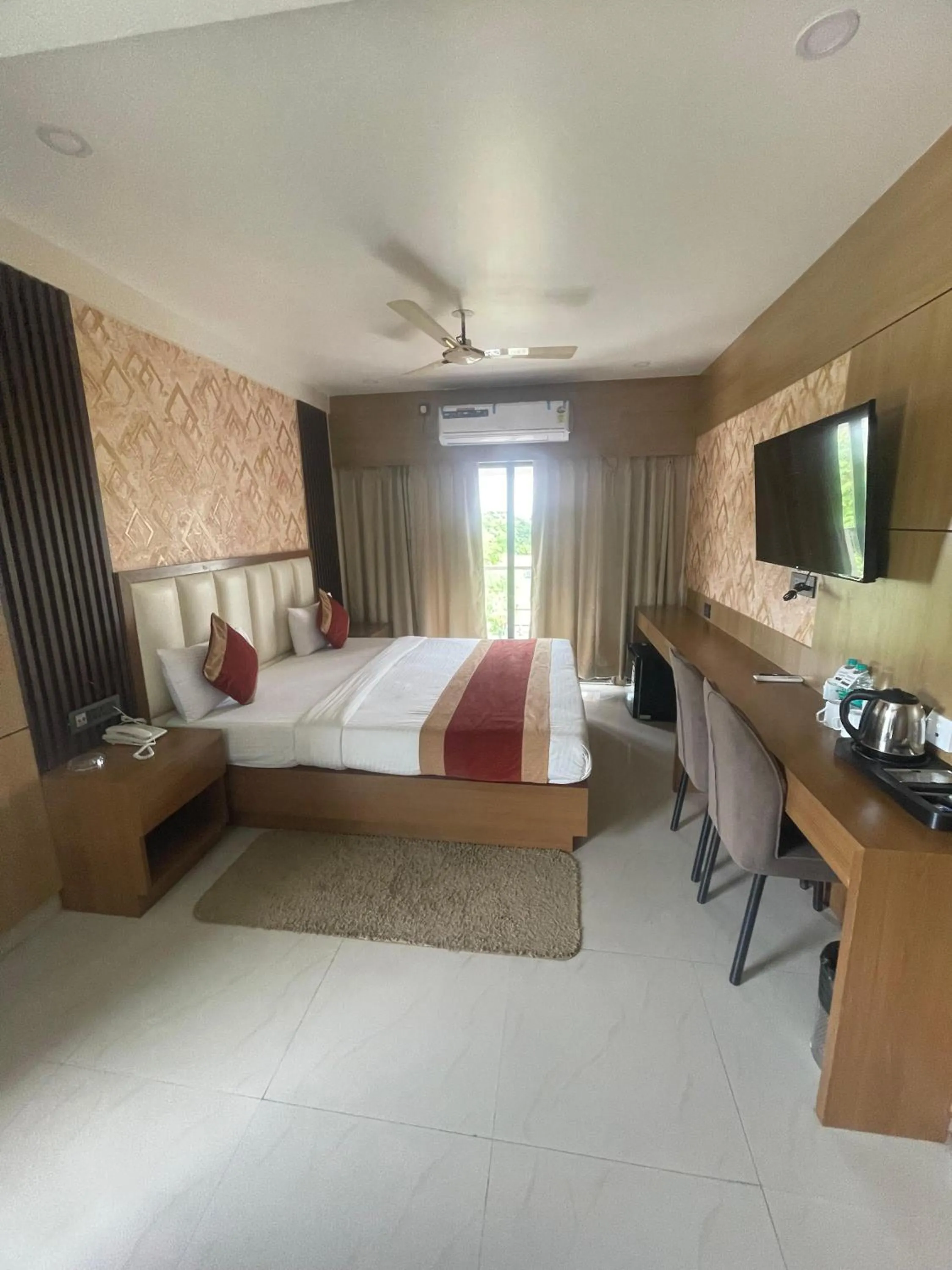 Bed in Hotel Royal Bengal