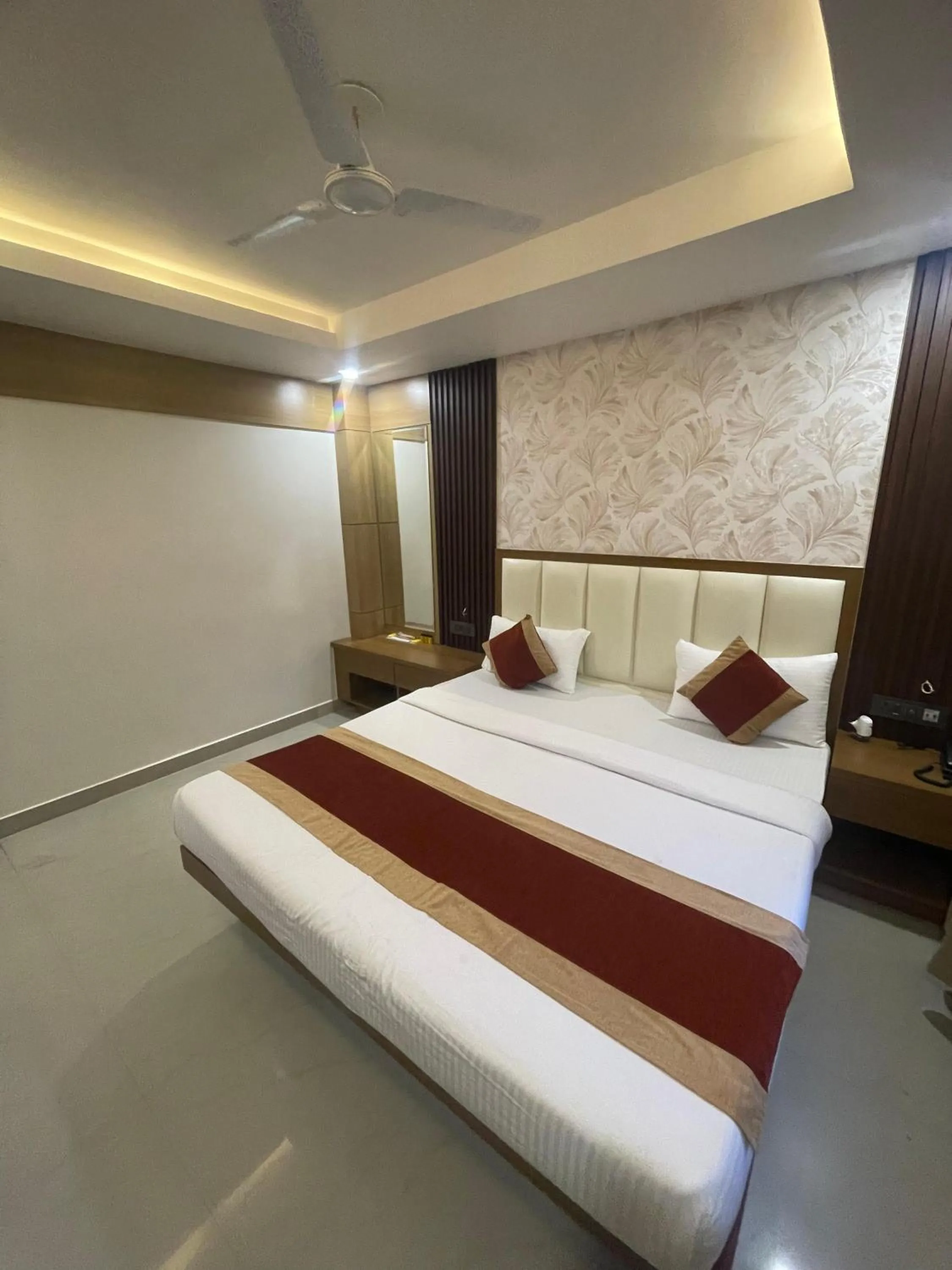 Bed in Hotel Royal Bengal