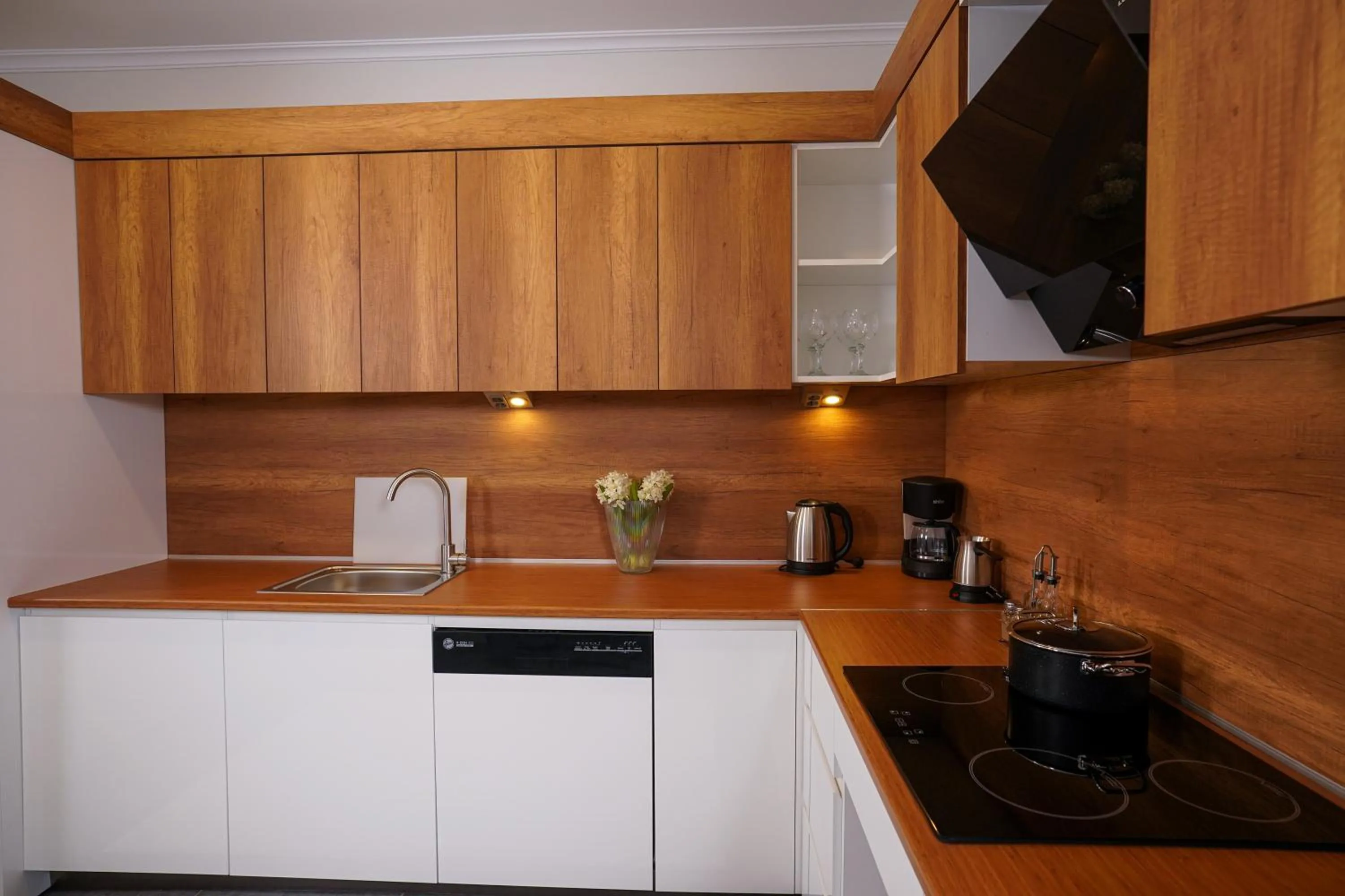 kitchen in Merkuri apartments