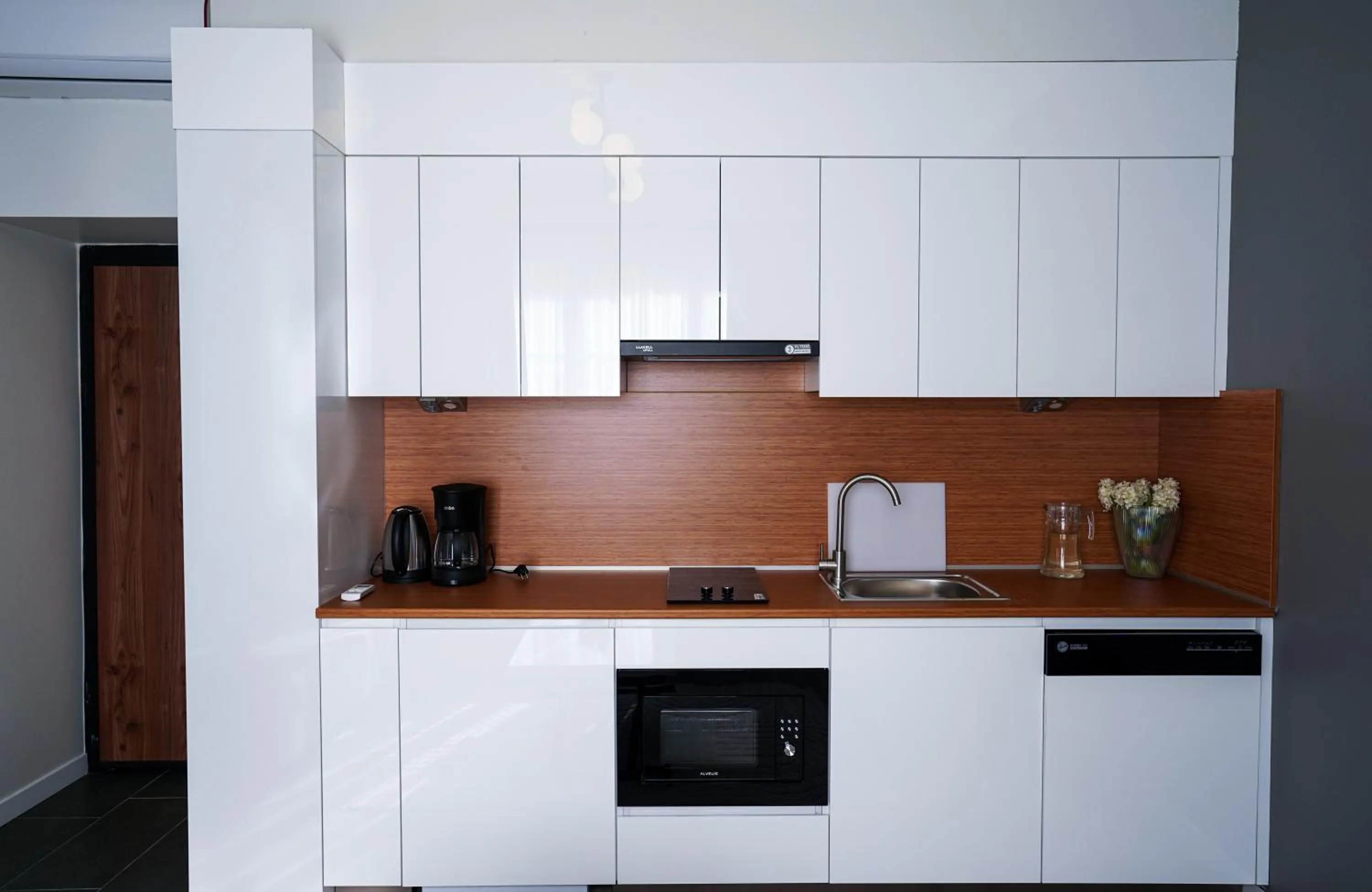 kitchen in Merkuri apartments