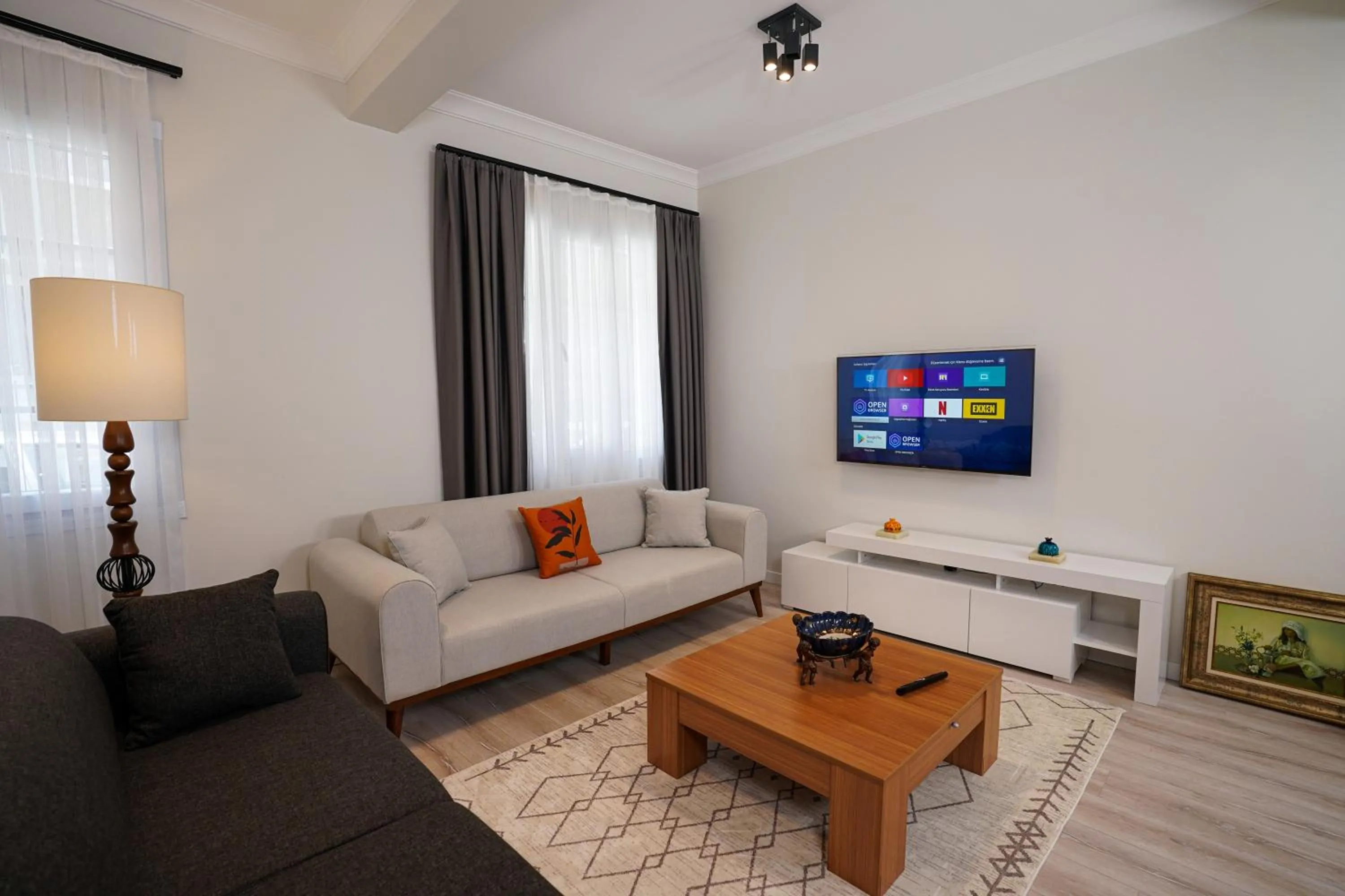 Living room in Merkuri apartments