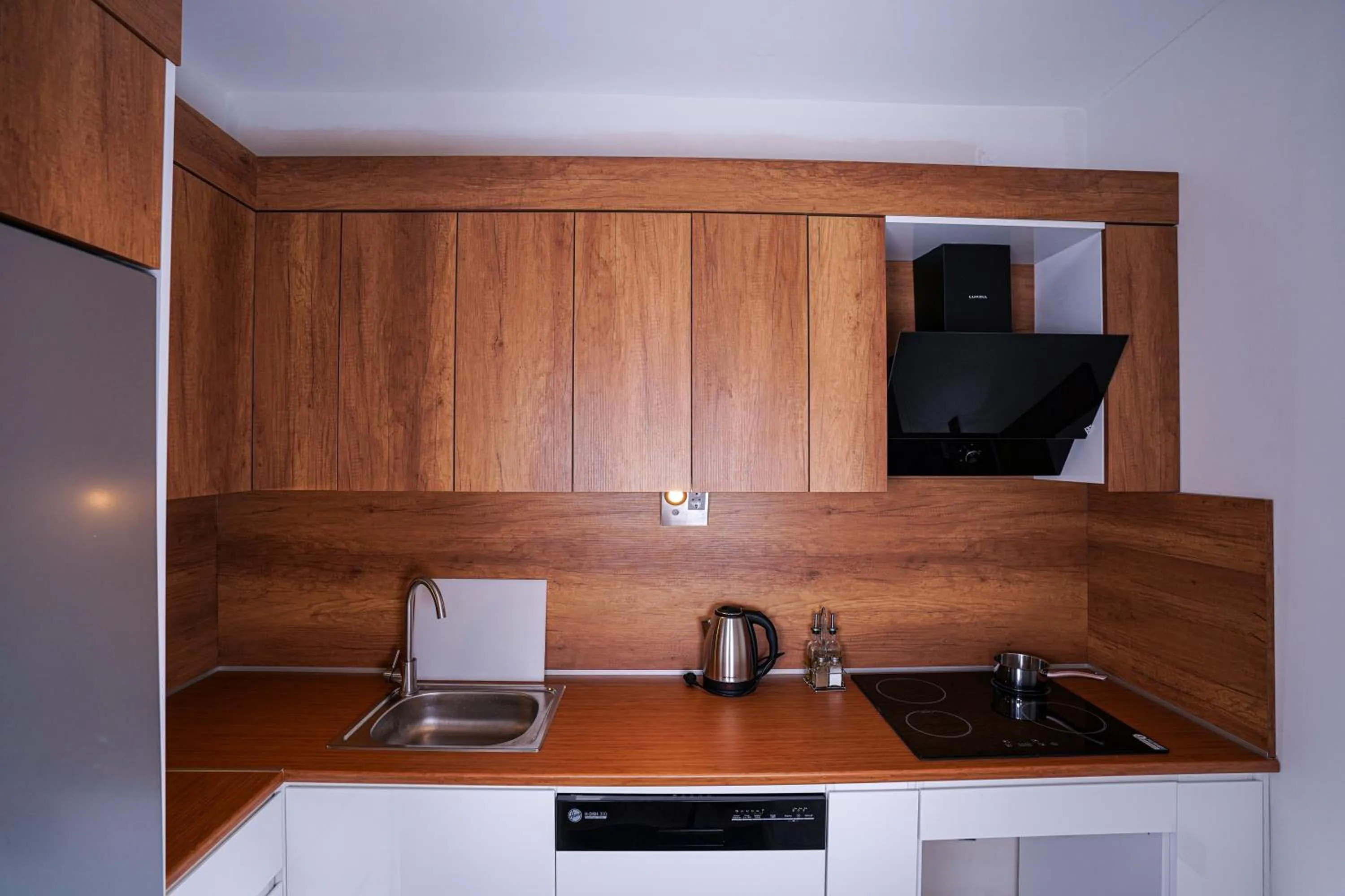 kitchen in Merkuri apartments