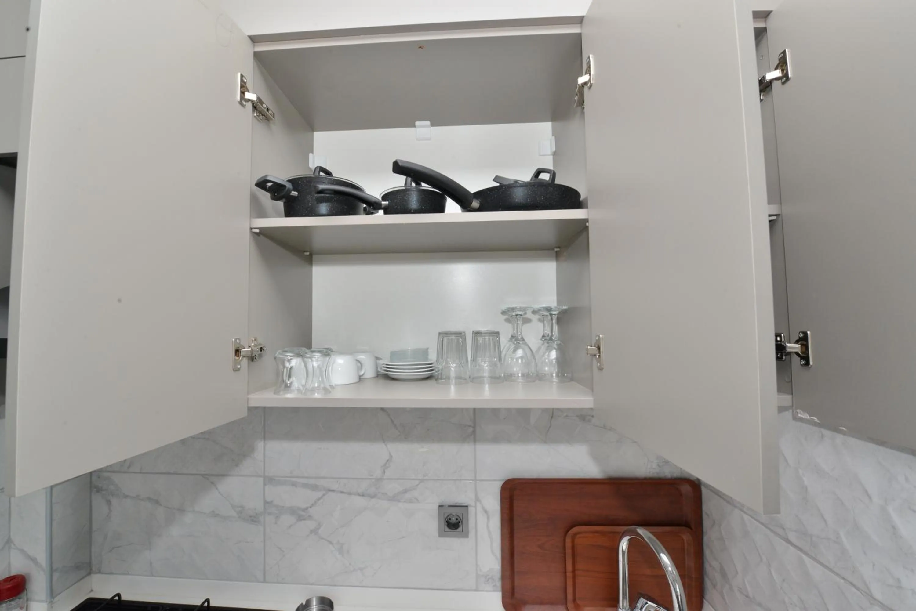 Kitchen or kitchenette in Ethica Suite Luxury Houses