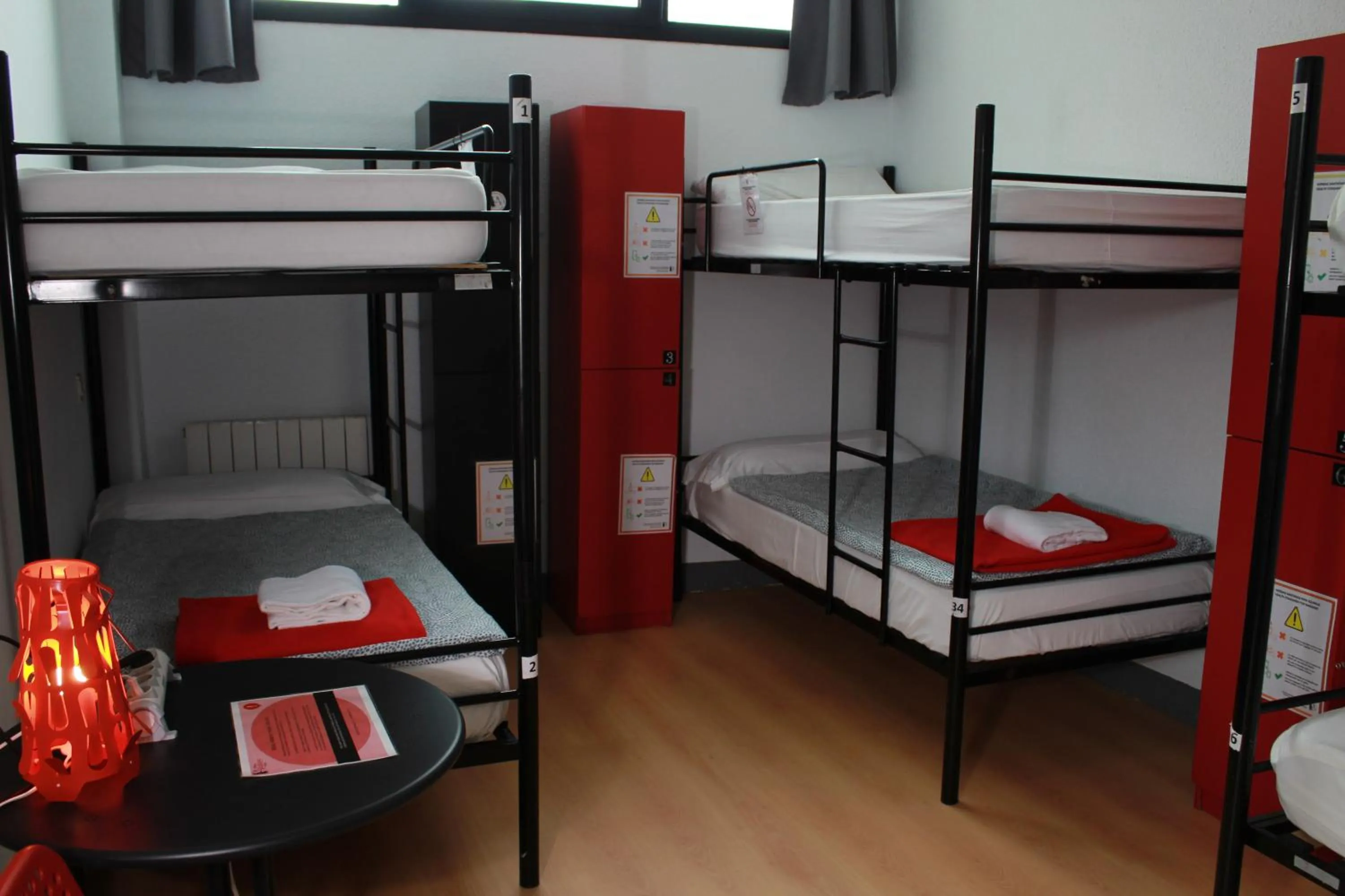 Bed in Bilbao Akelarre Hostel