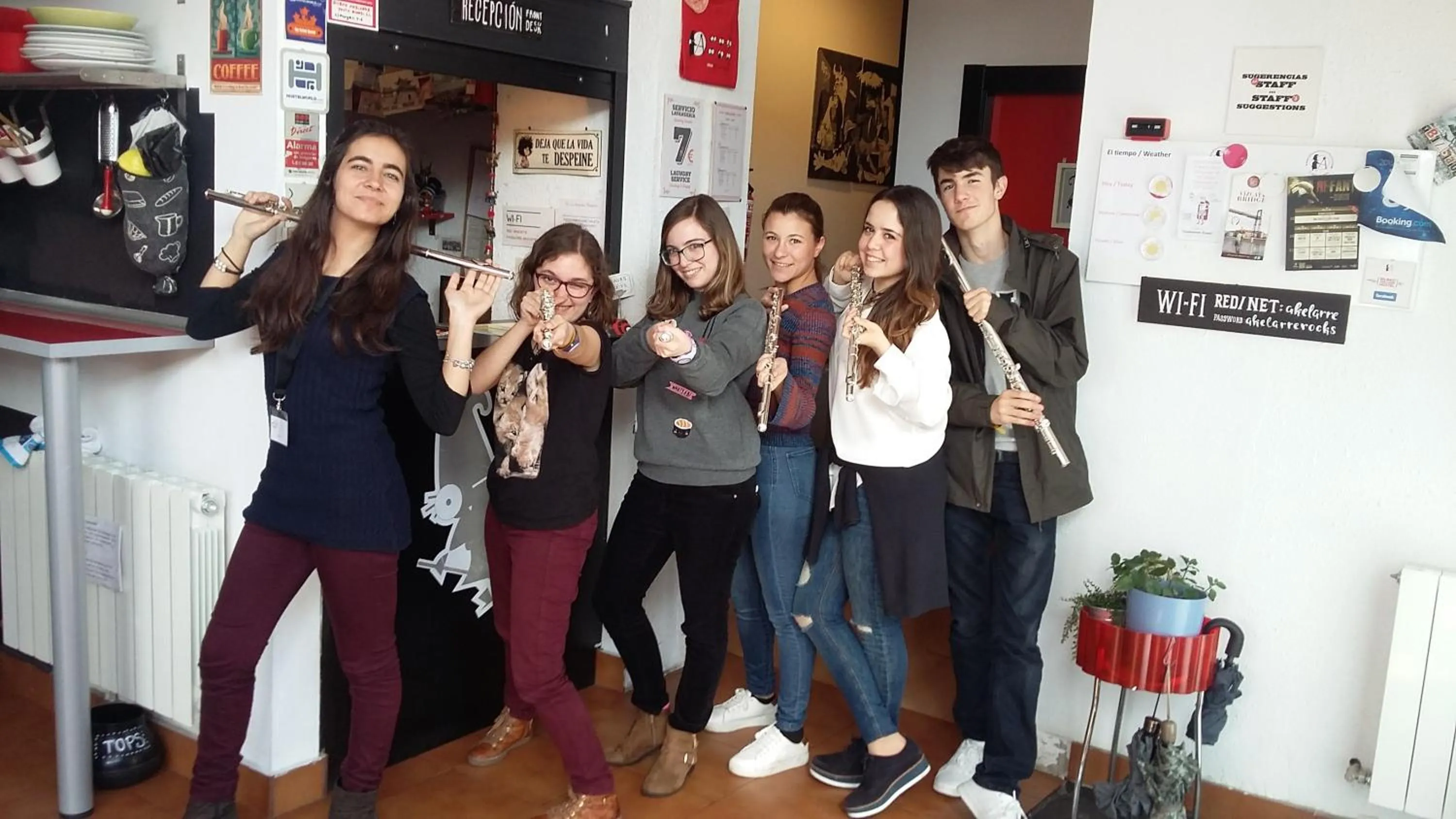 Property building in Bilbao Akelarre Hostel