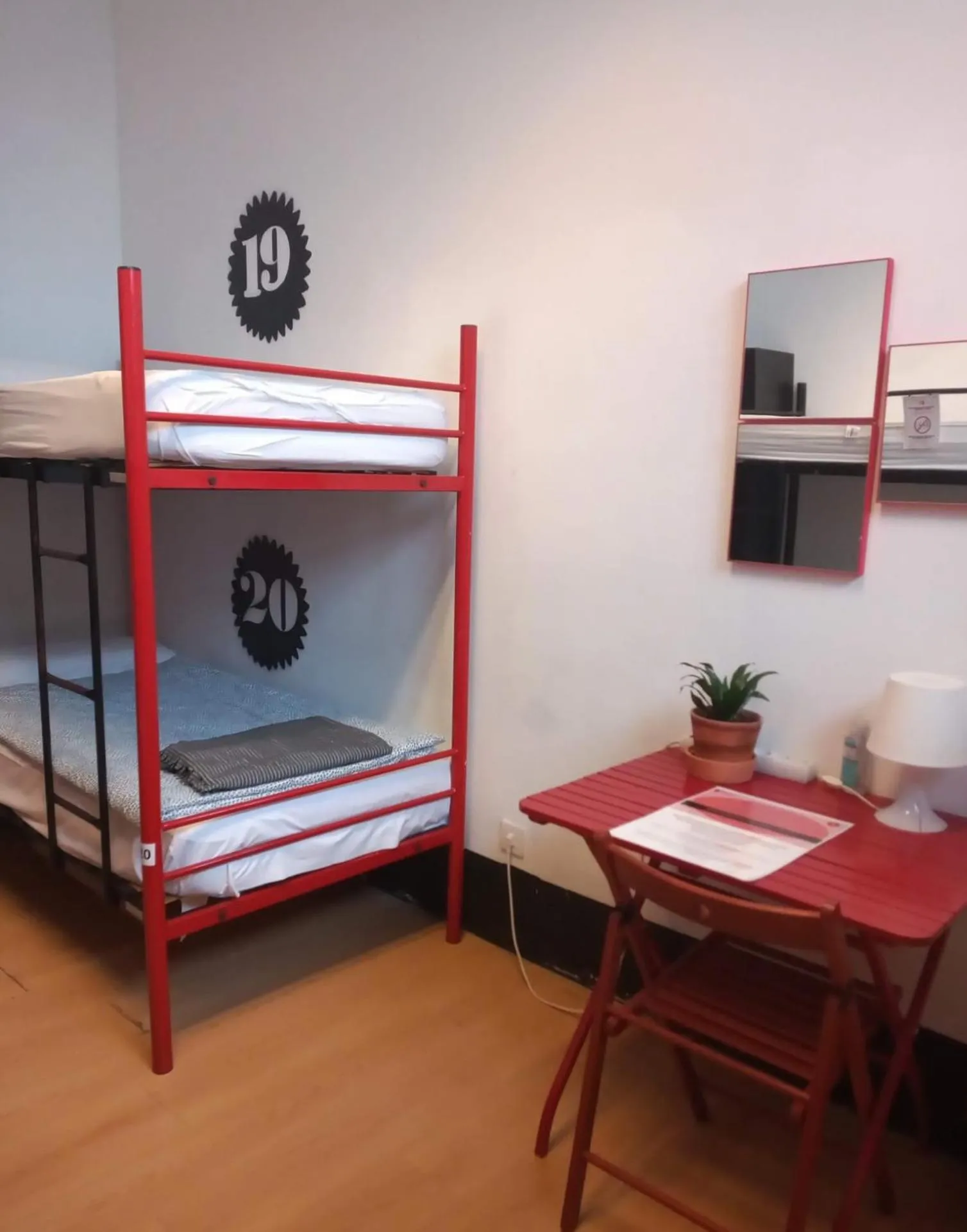 Bed in Bilbao Akelarre Hostel