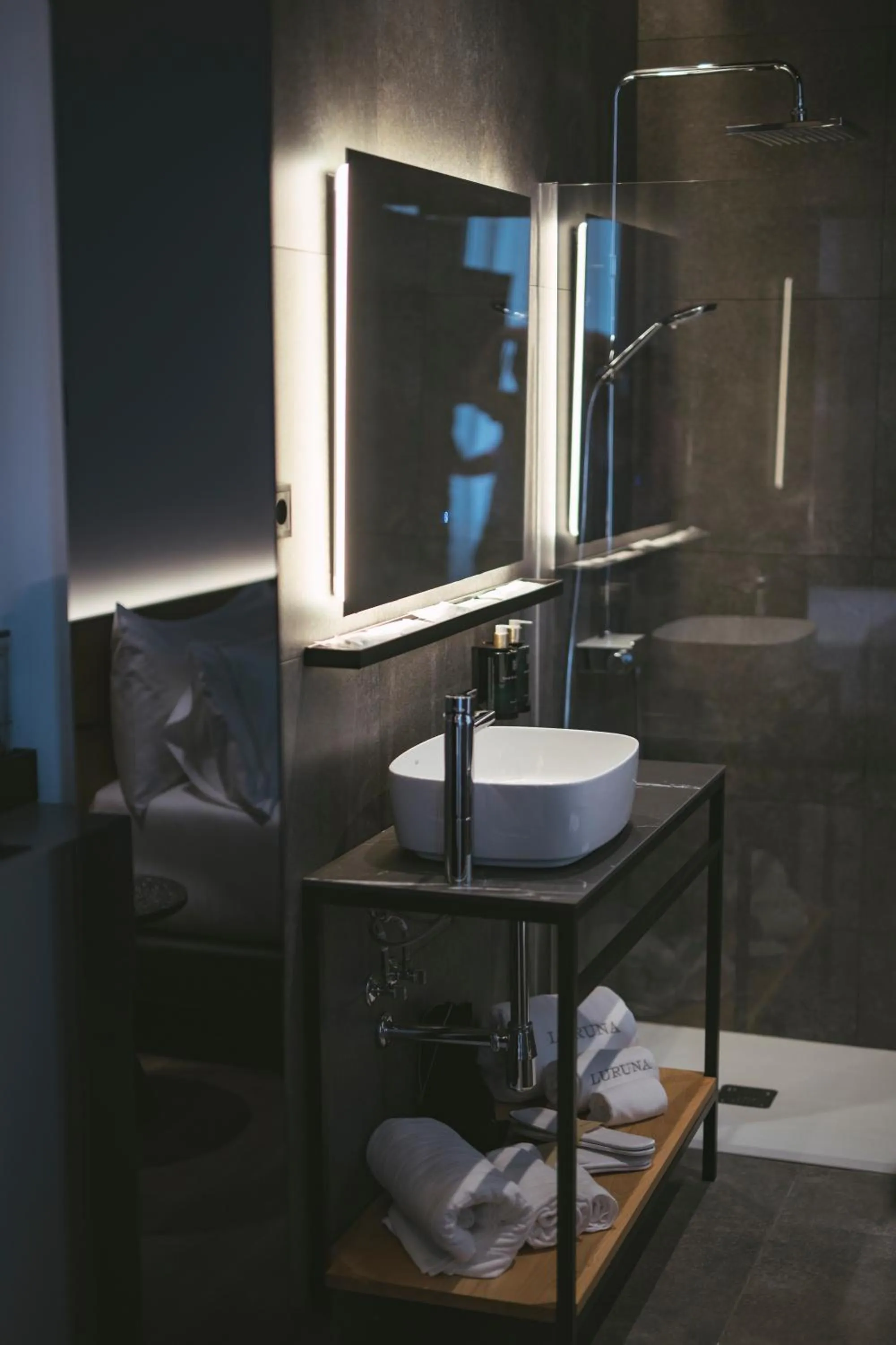 Bathroom in Hotel Luruna Palacio Larrinaga