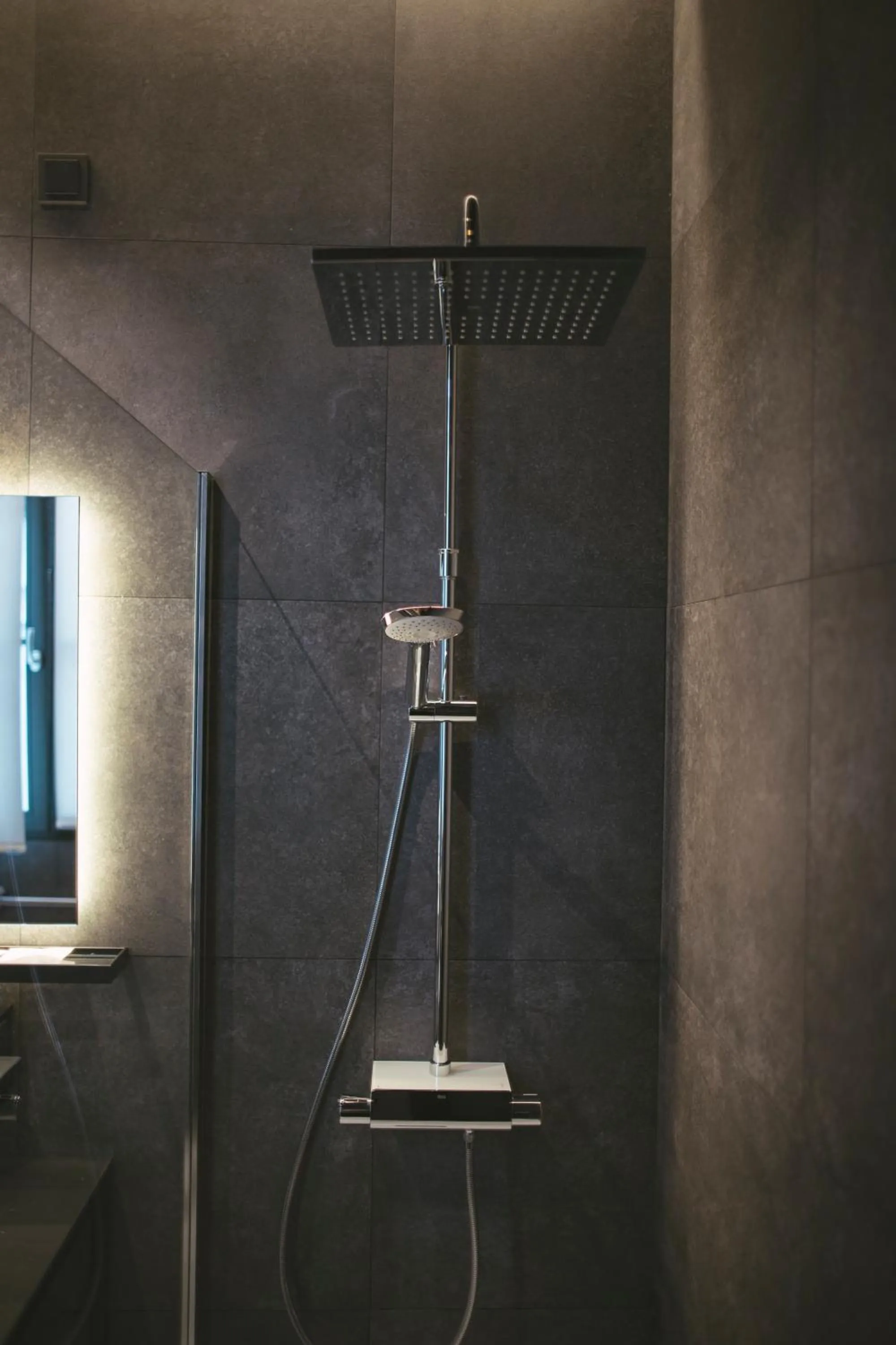 Shower in Hotel Luruna Palacio Larrinaga