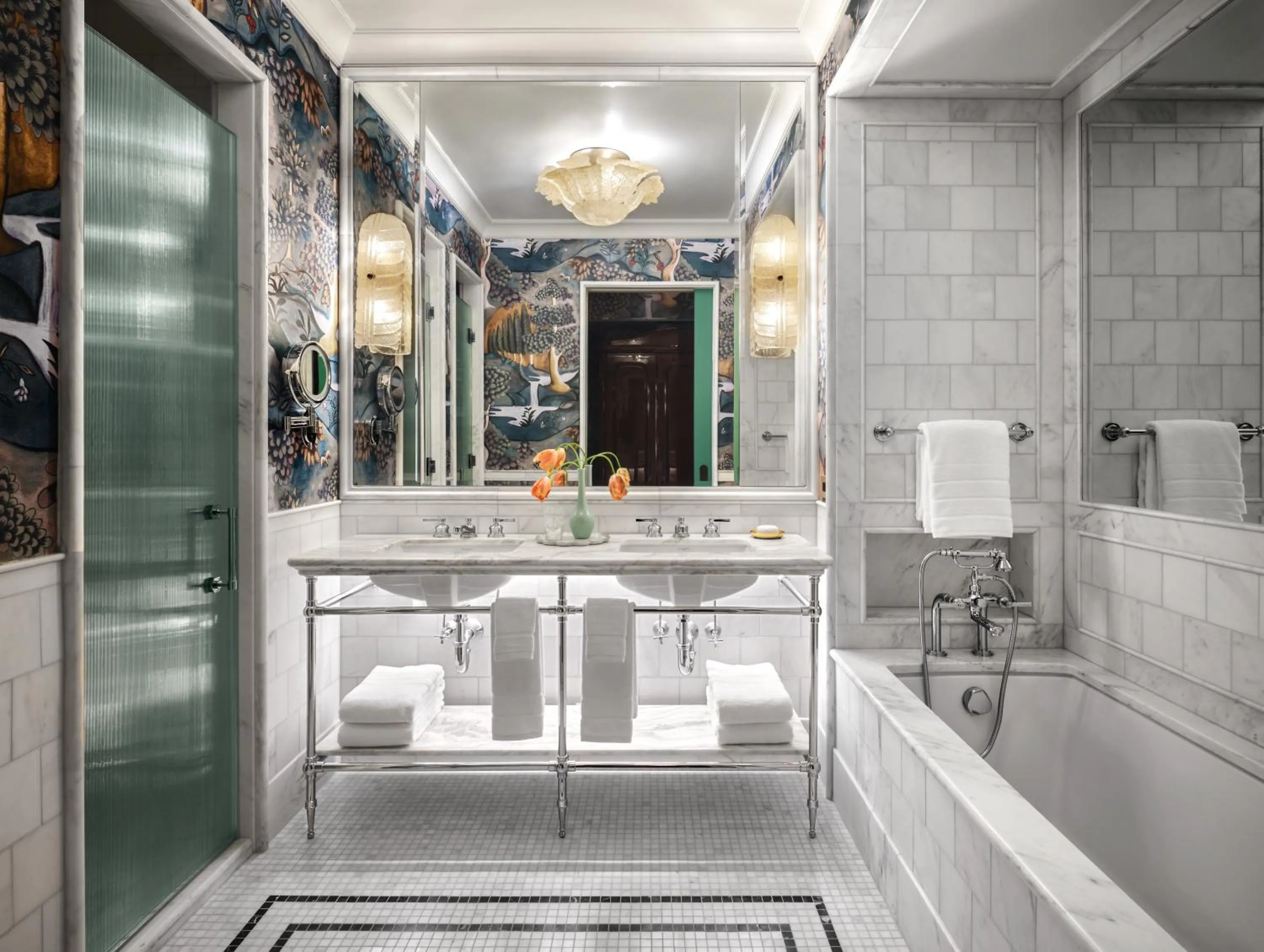 Bathroom in The Fifth Avenue Hotel