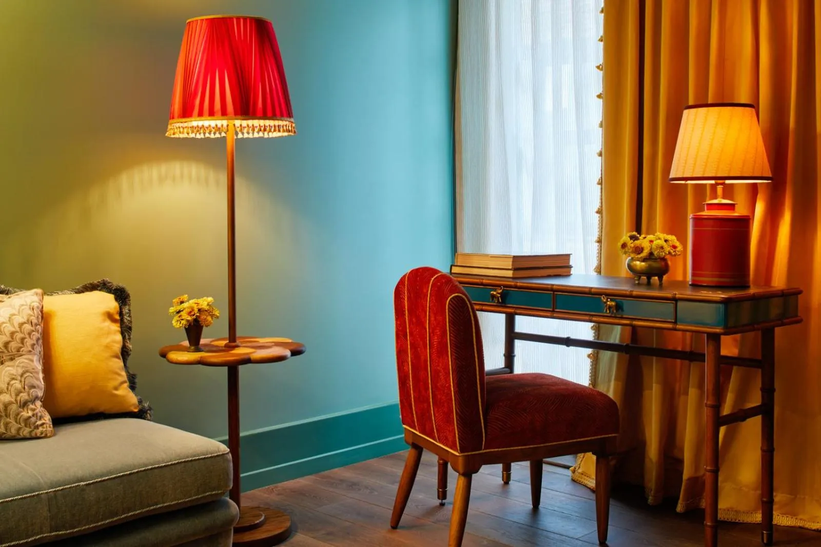 Decorative detail in The Fifth Avenue Hotel