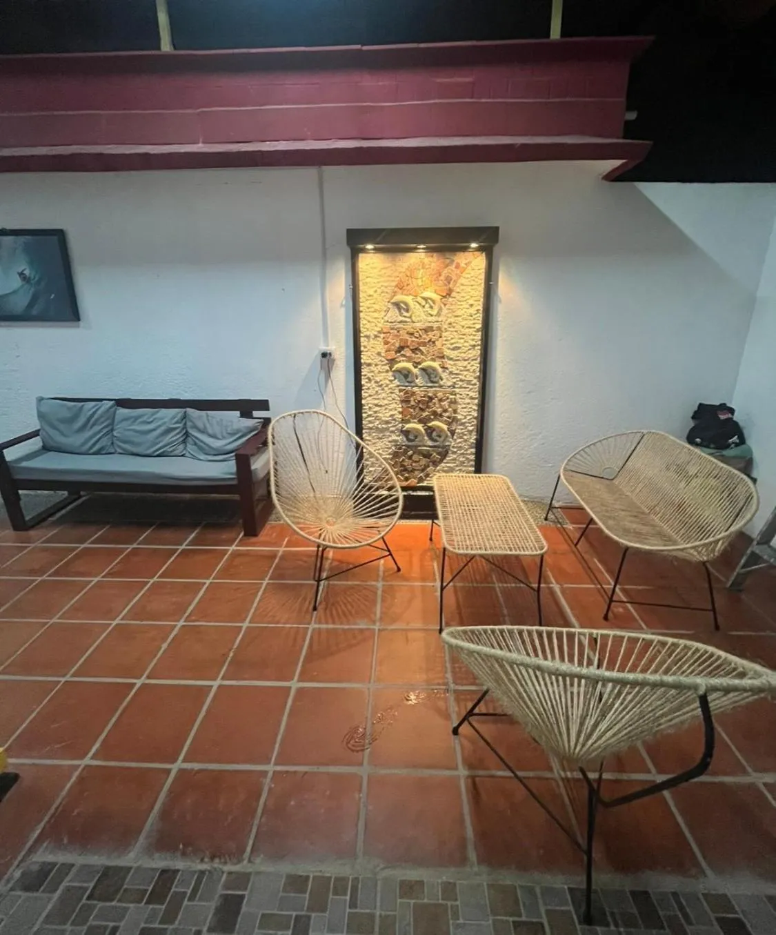 Living room in Surf Paradise Zicatela