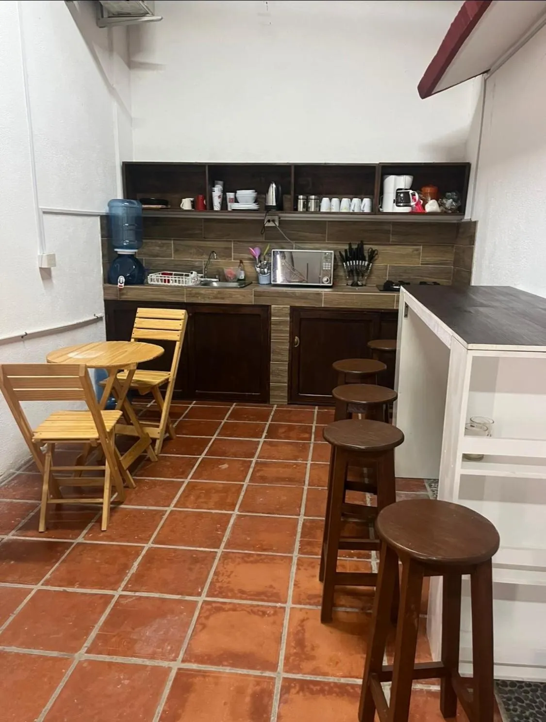 Dining area in Surf Paradise Zicatela