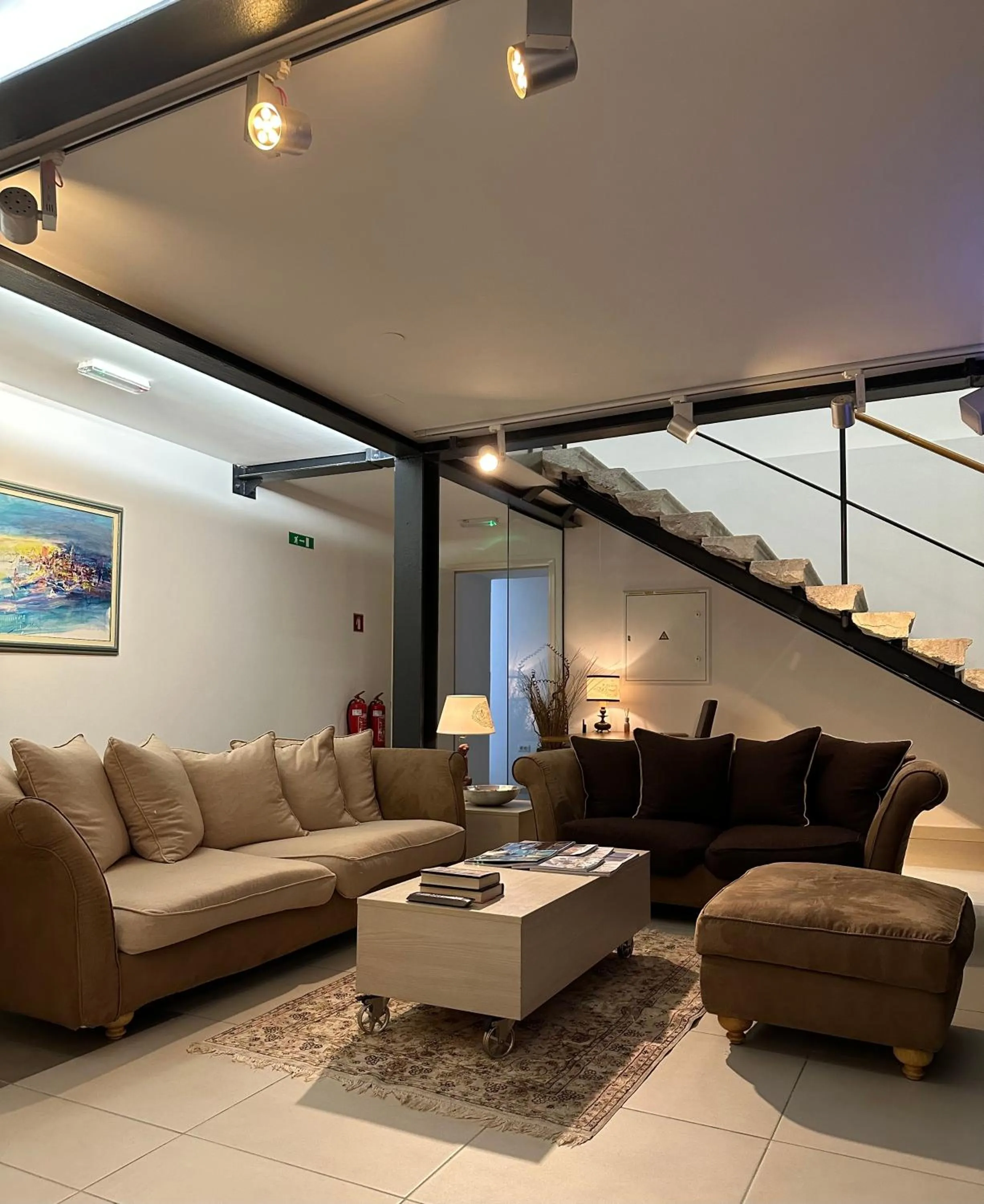 Communal lounge/ TV room in VENEZIANA Boutique Hotel Superior