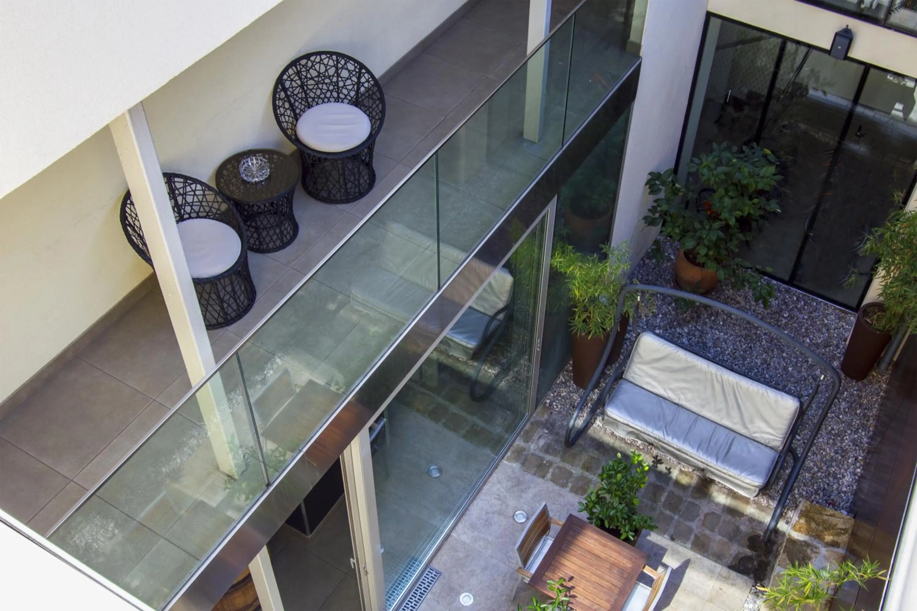 Patio in VENEZIANA Boutique Hotel Superior