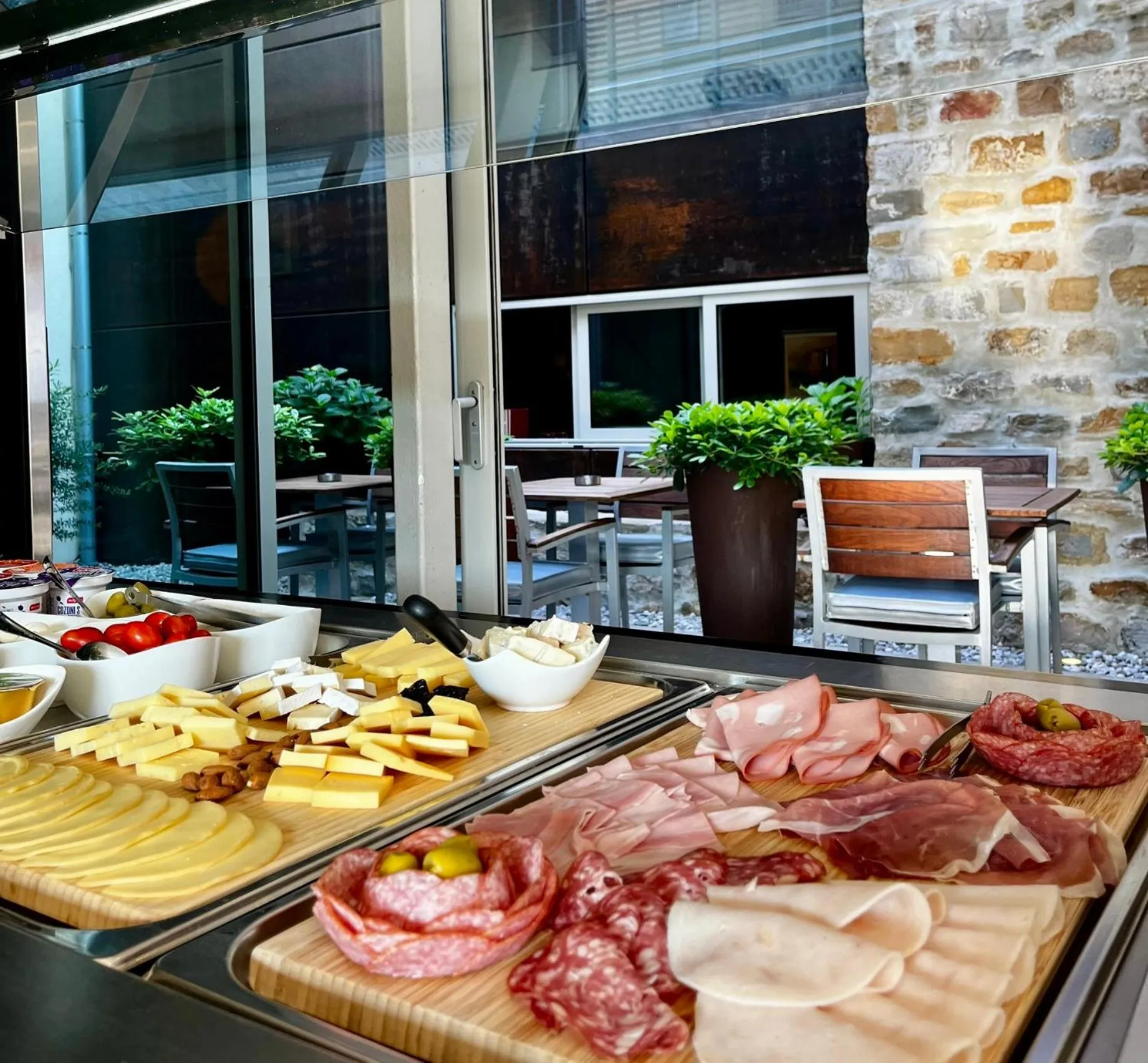 Buffet breakfast in VENEZIANA Boutique Hotel Superior
