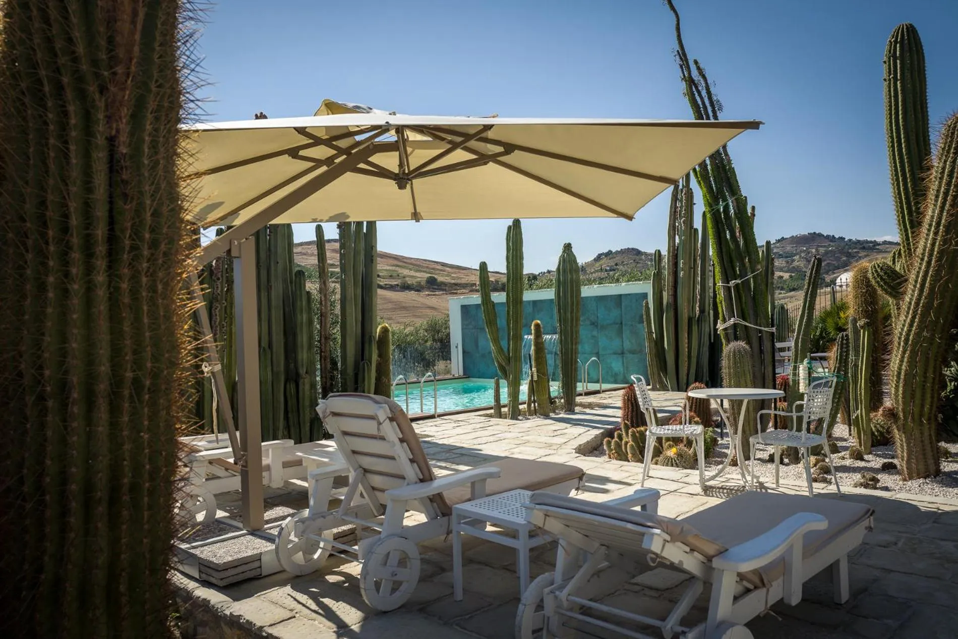 On site in Relais Garden Cactus B&B