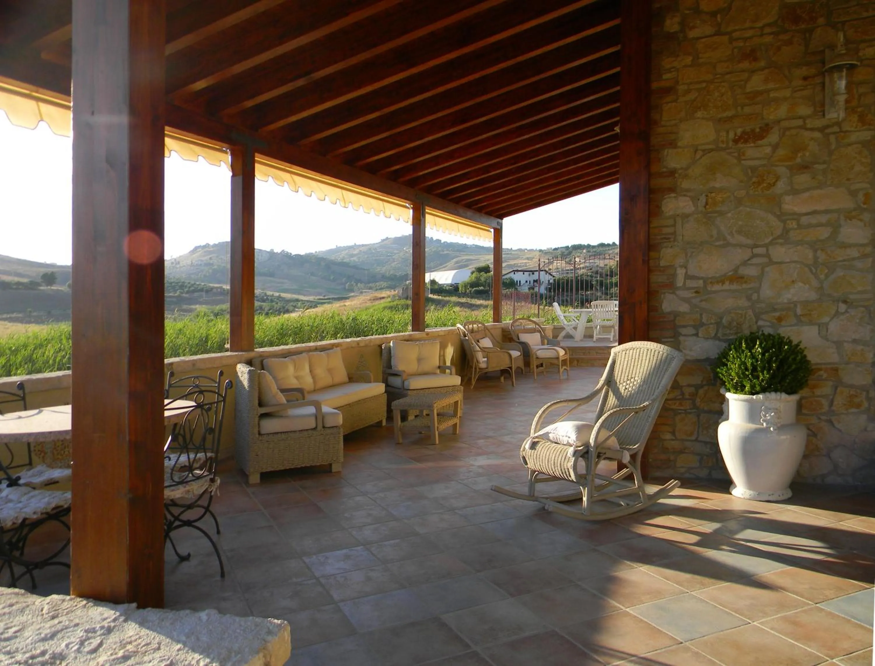 Patio in Relais Garden Cactus B&B