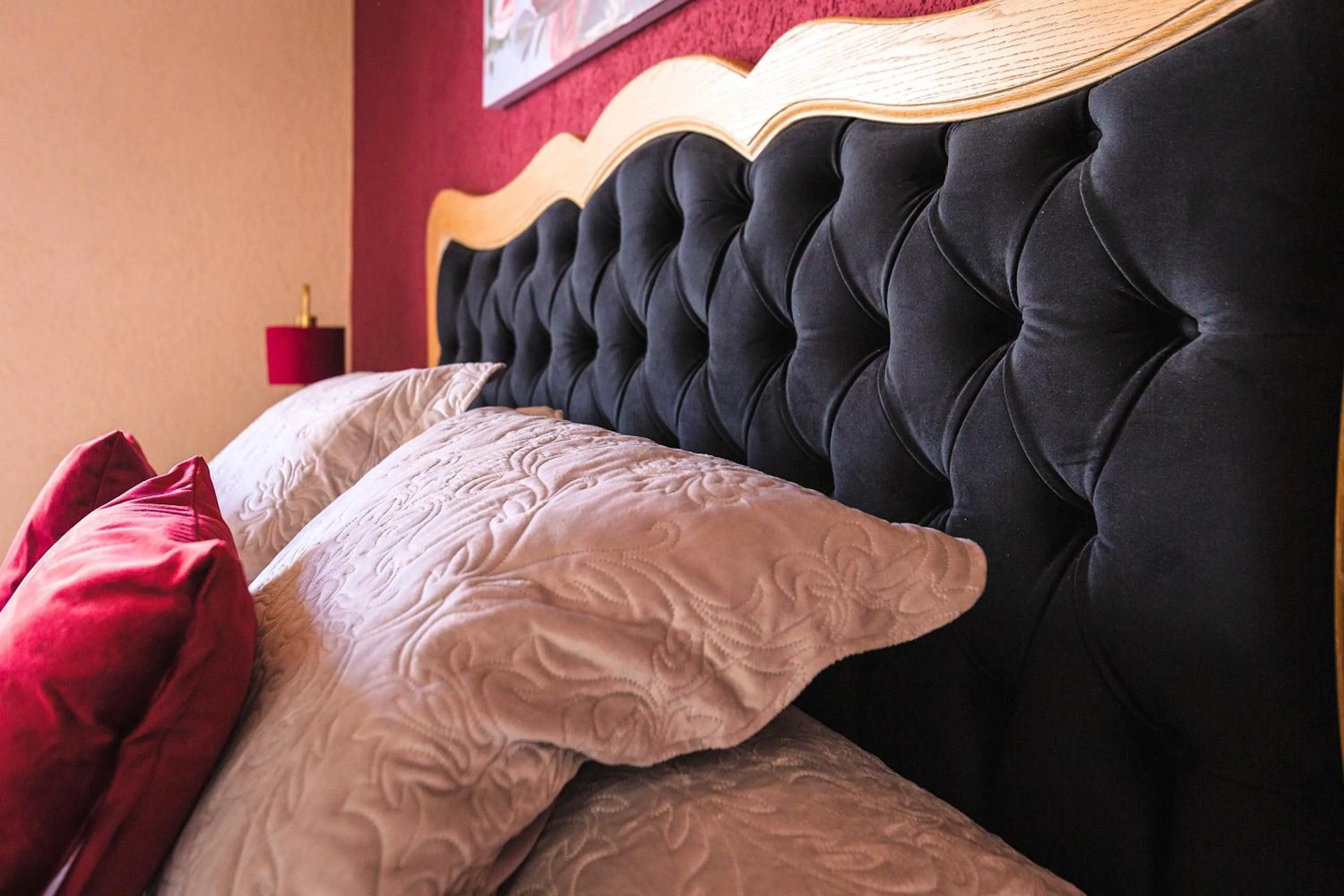 Bed in Relais Garden Cactus B&B