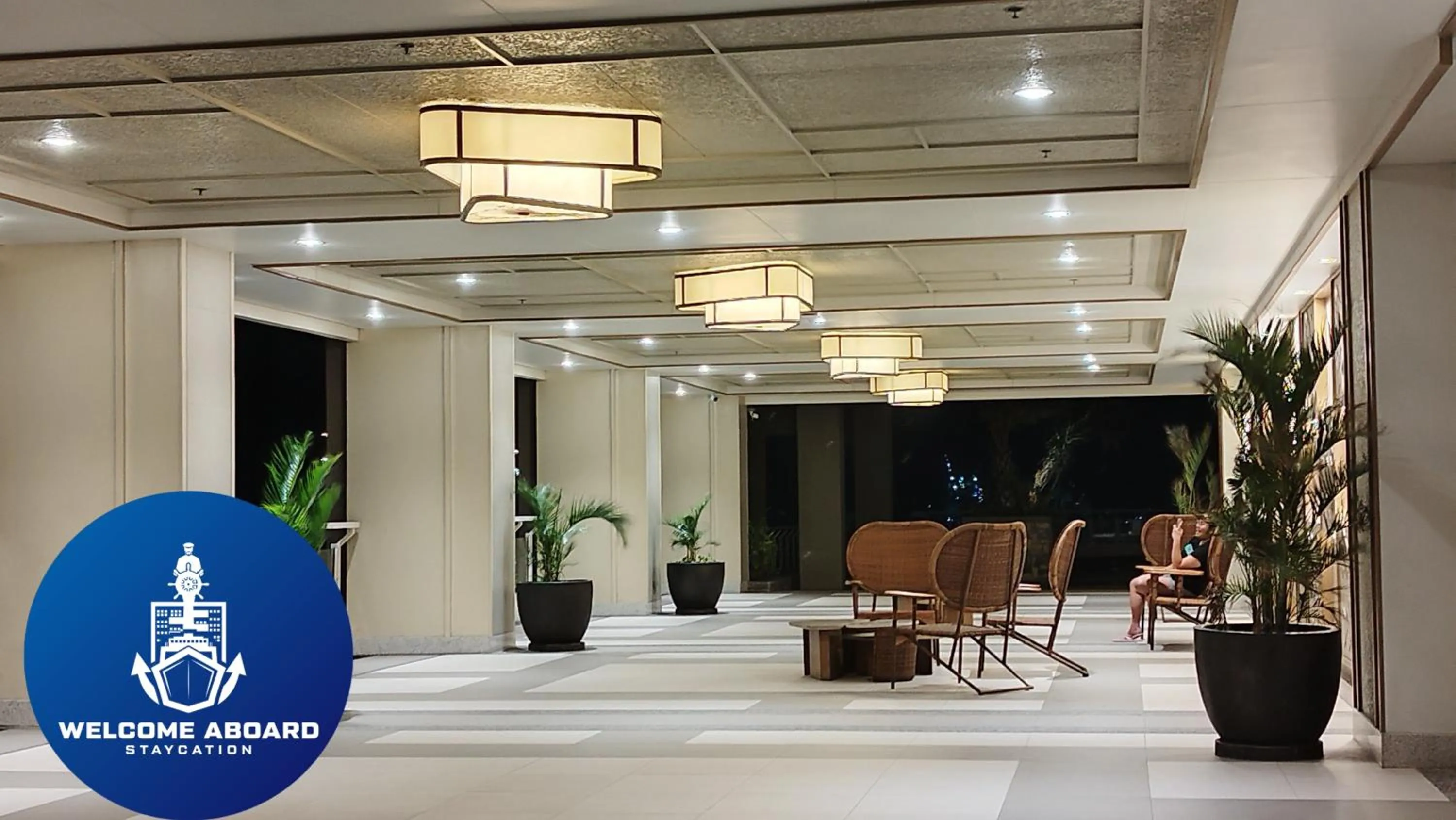 Seating area in Celandine Residence in Quezon City