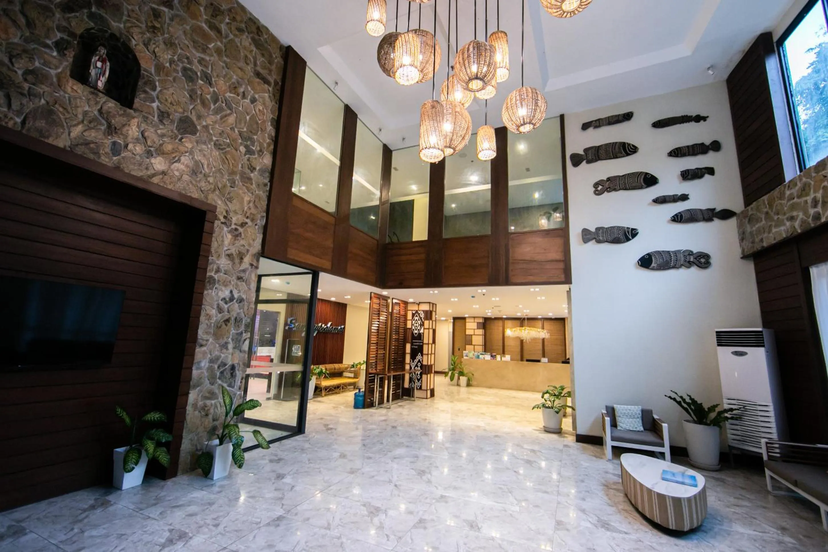 Lobby or reception in Marianne Suites El Nido