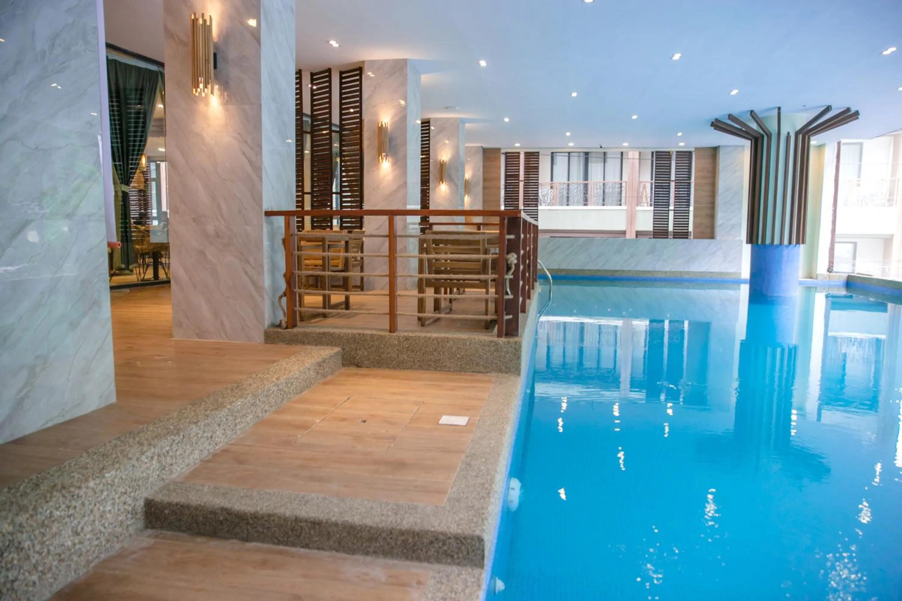 Swimming pool in Marianne Suites El Nido