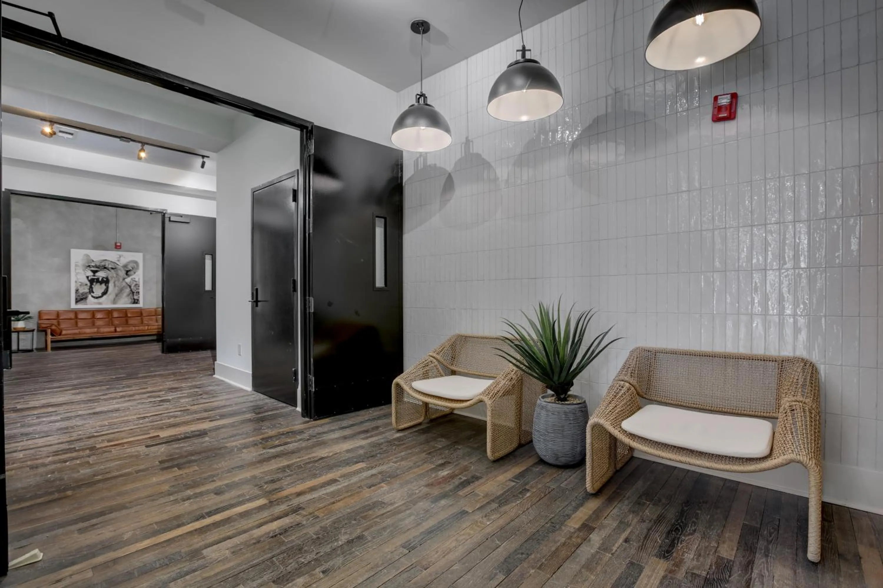 elevator in Loft condo by Mercedes Benz w balcony Apt 101