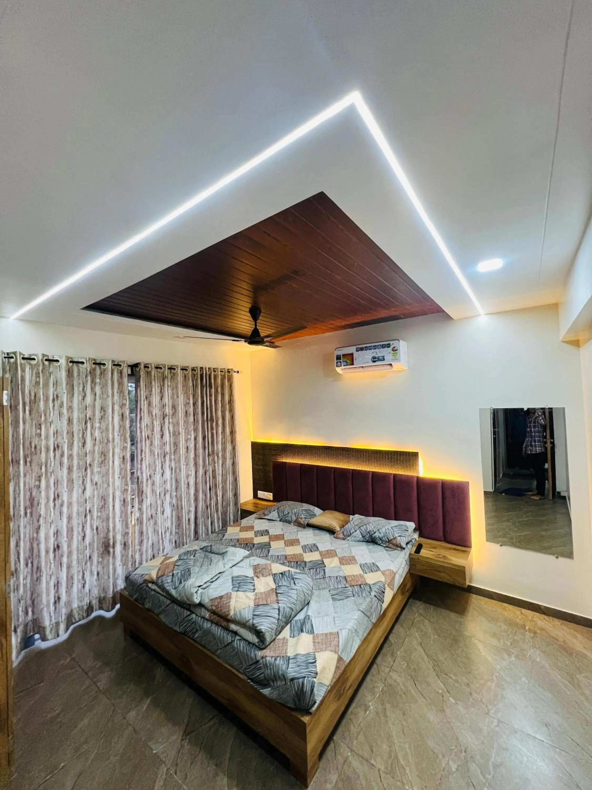 Bed in Anudra Villa