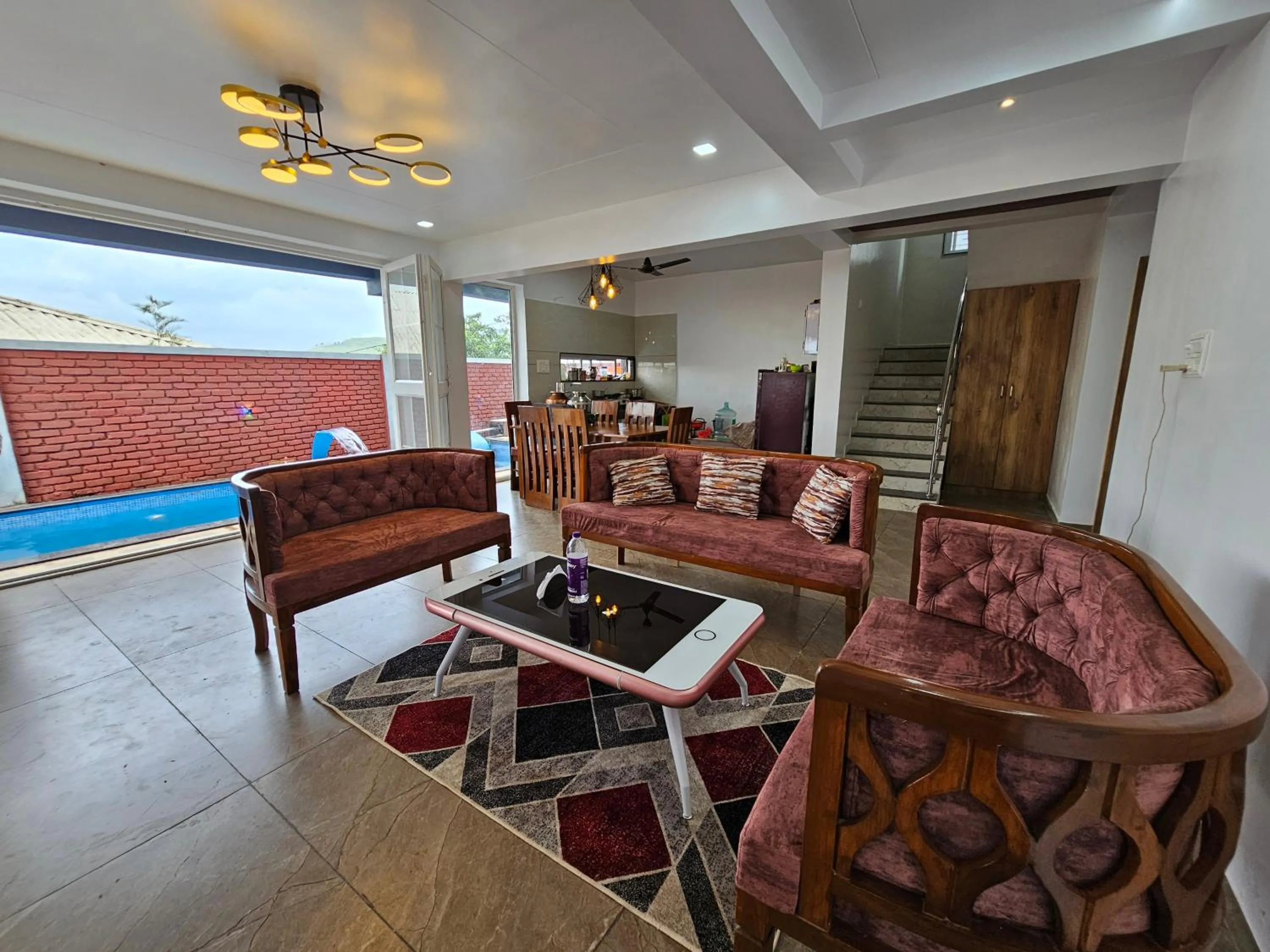 Living room in Anudra Villa