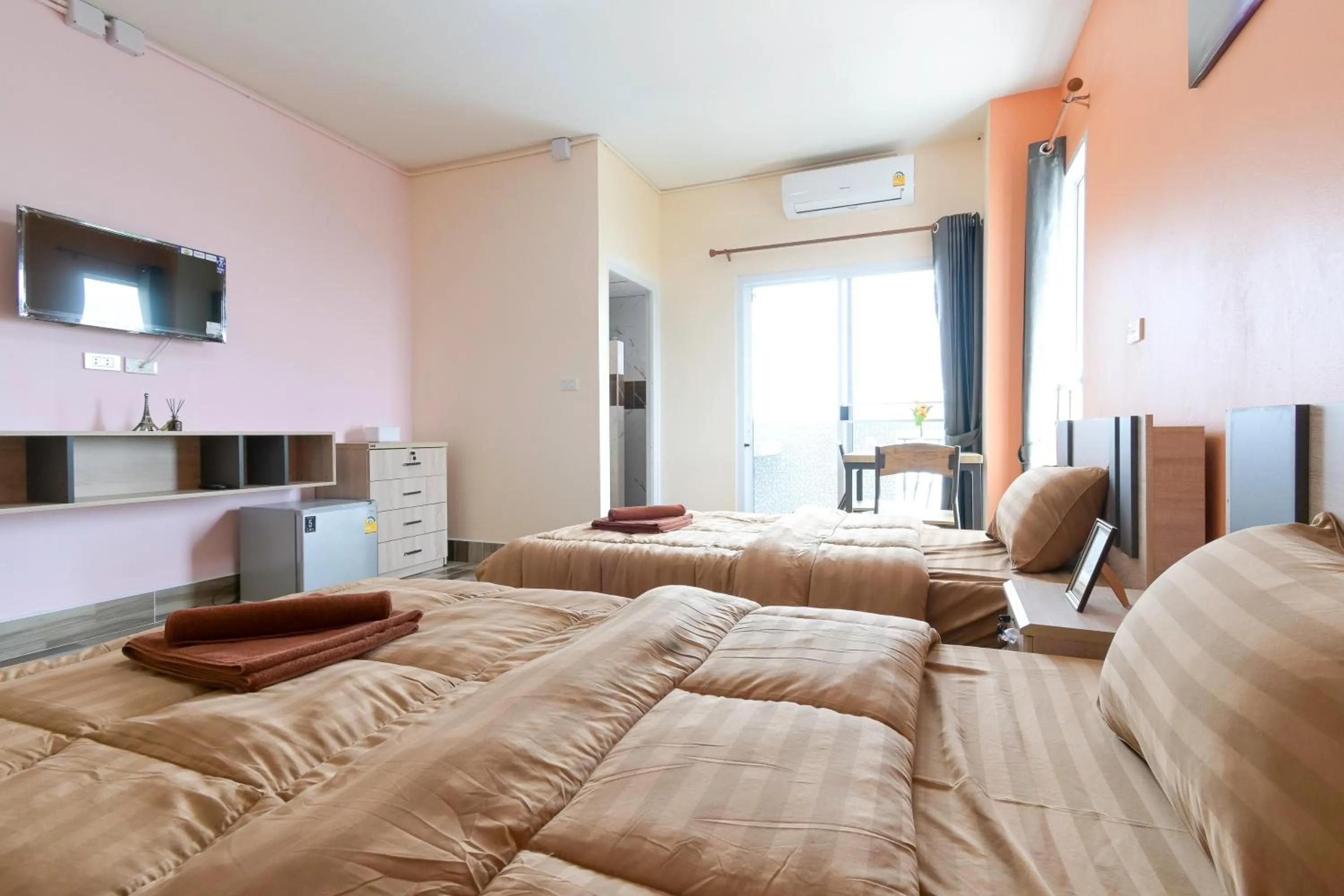 Bed in The Wish Hotel