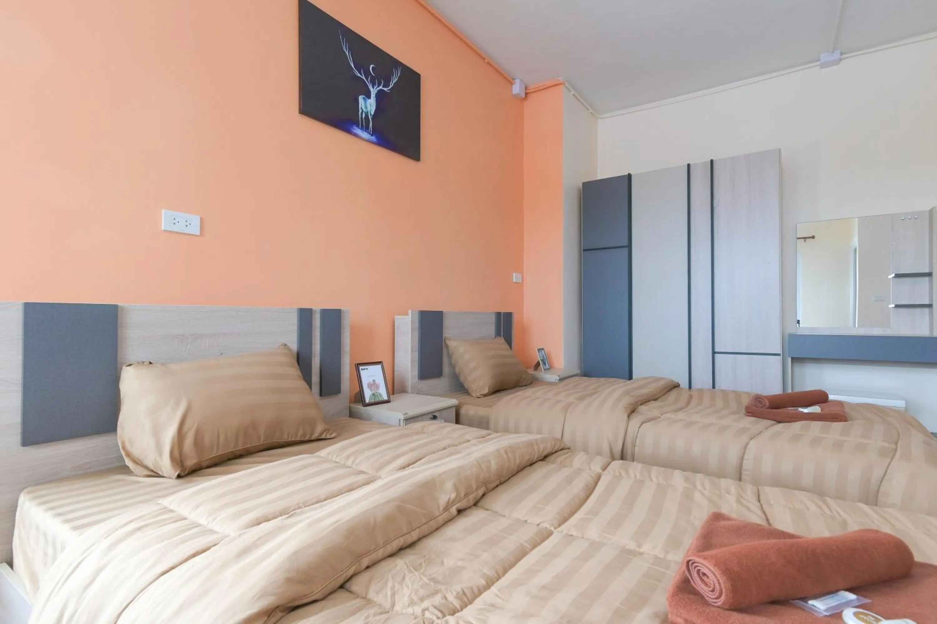 Bed in The Wish Hotel