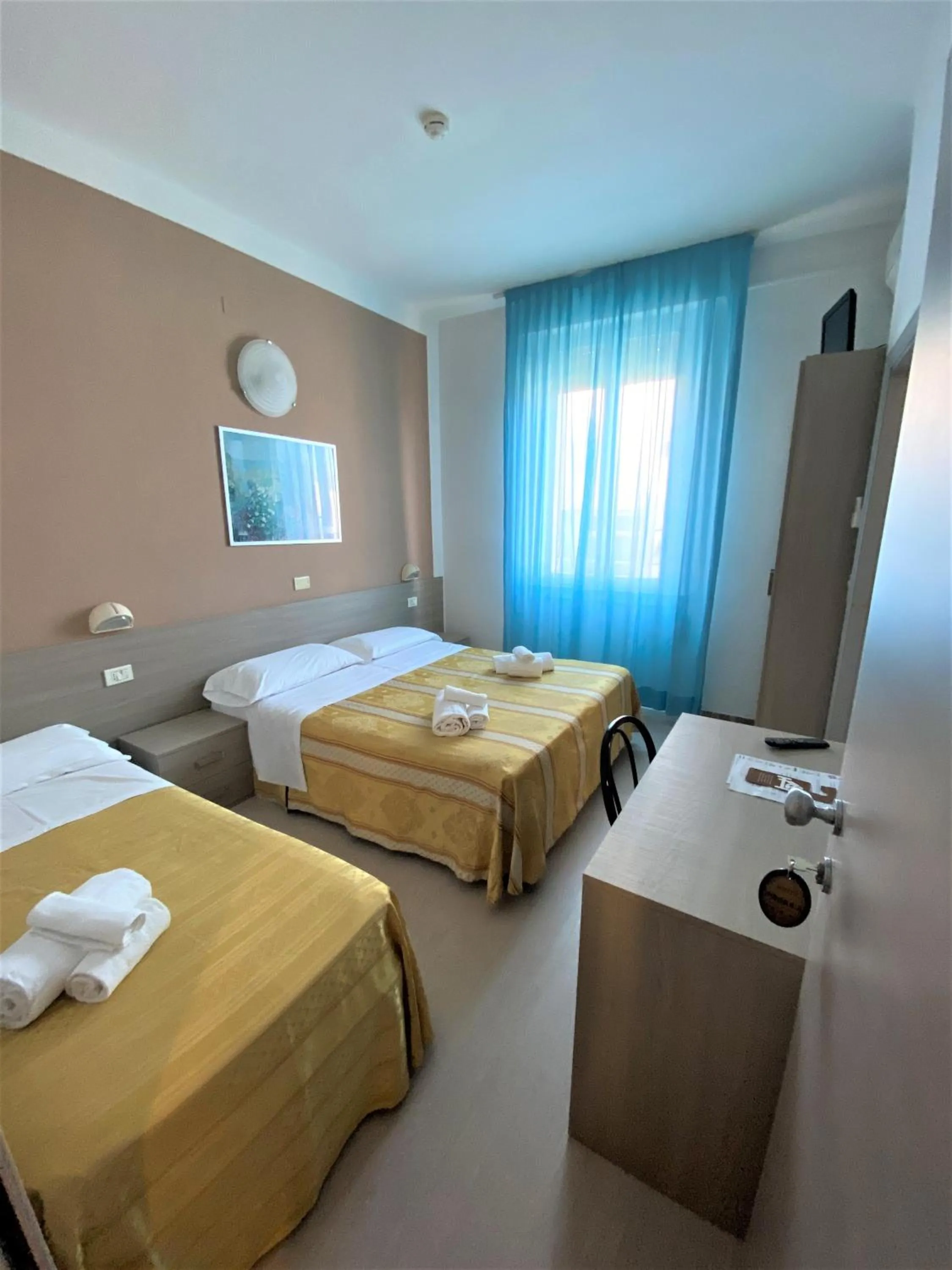 Bed in Hotel New Primula