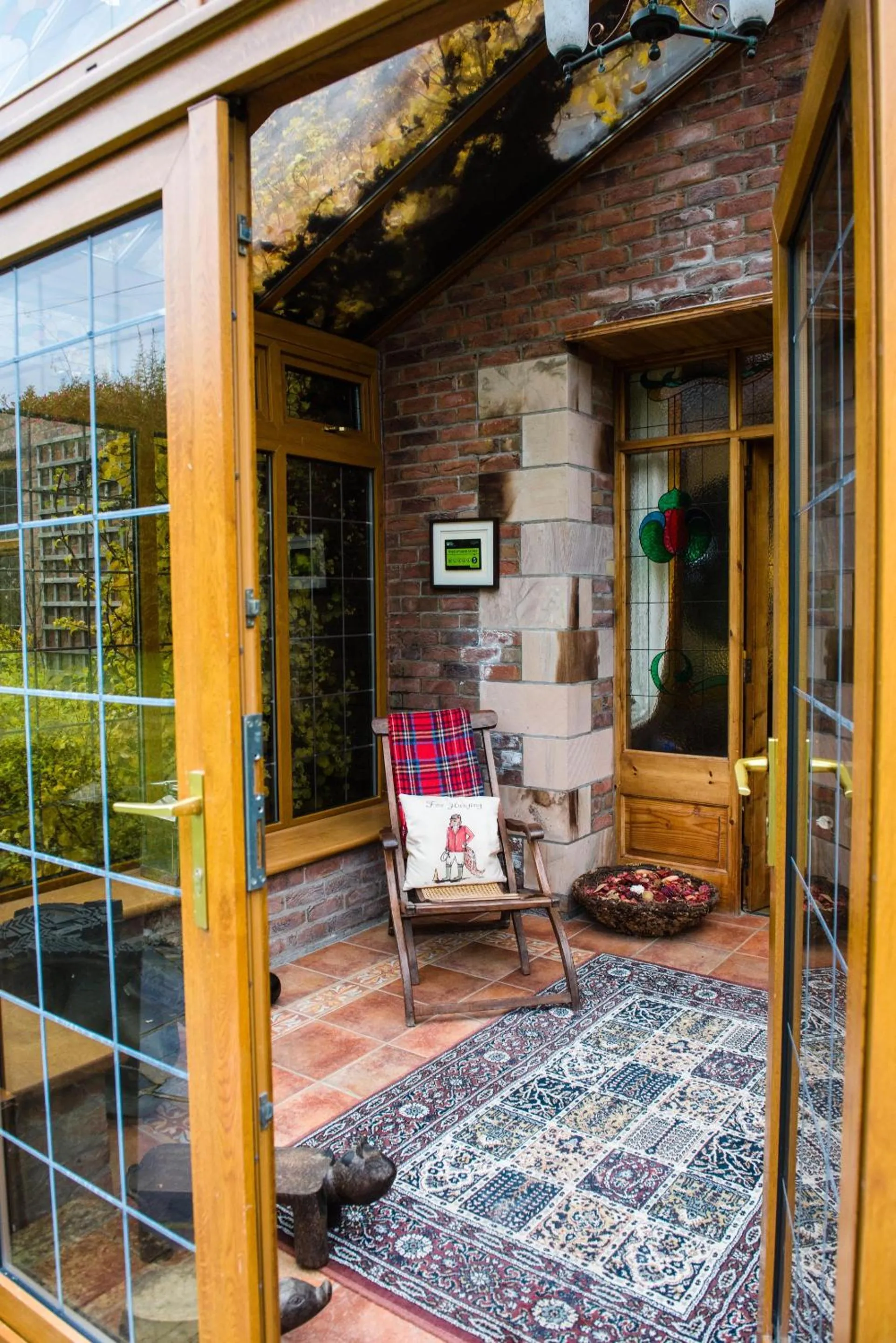 Patio in Blackwell House