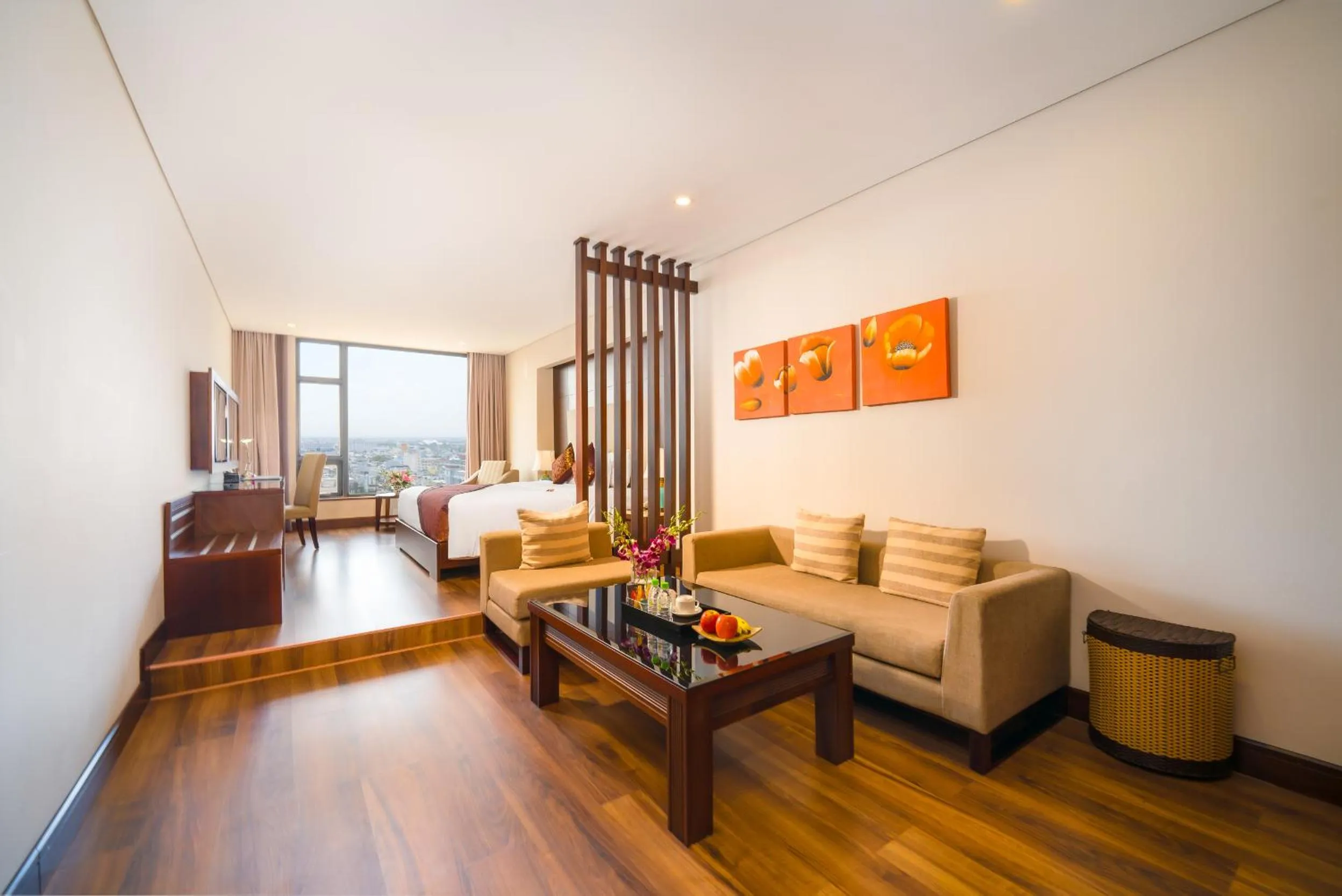 Living room in Minh Toan Galaxy Hotel