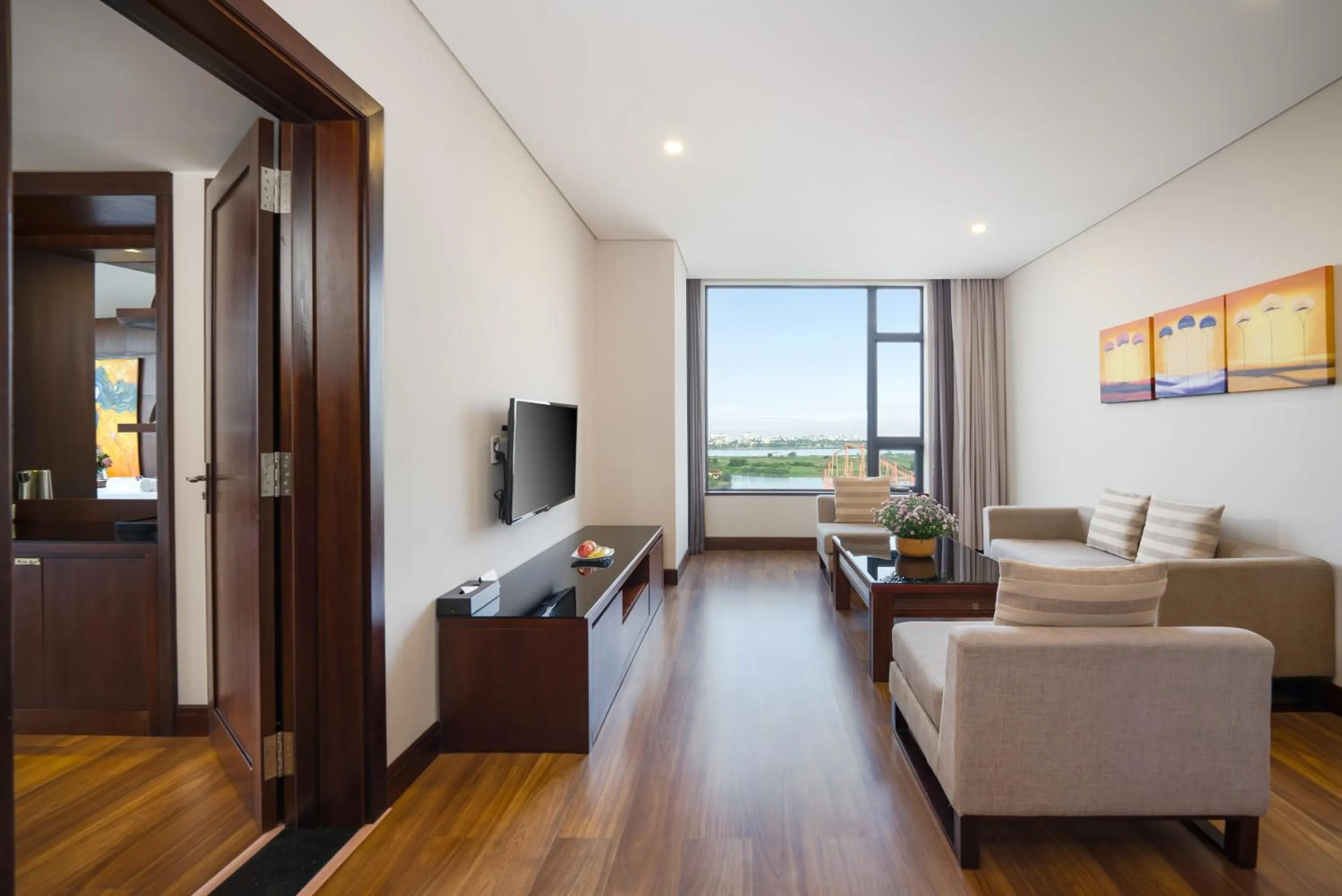 Living room in Minh Toan Galaxy Hotel