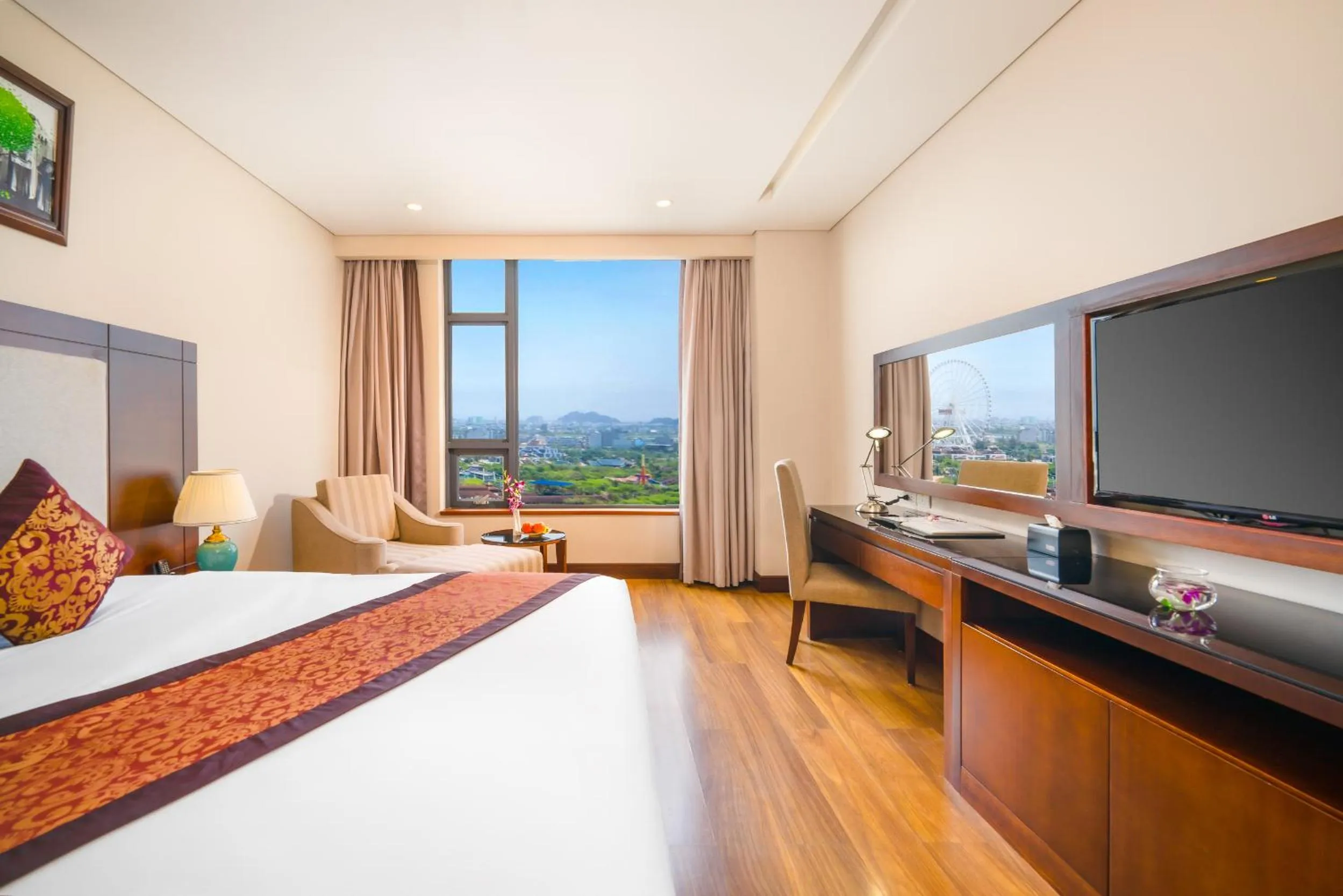 Bedroom, Bed in Minh Toan Galaxy Hotel