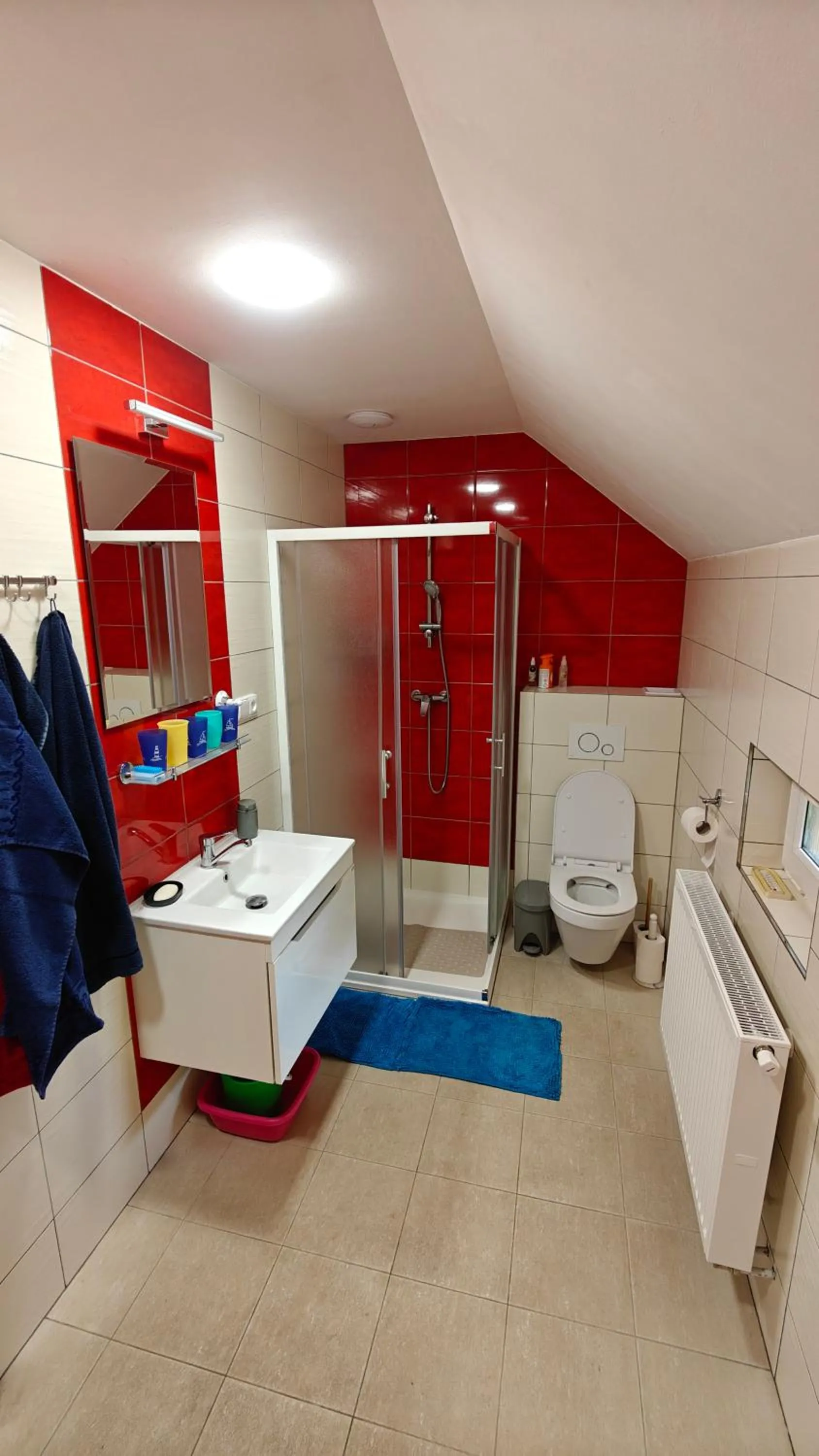 Bathroom in Penzion Majka