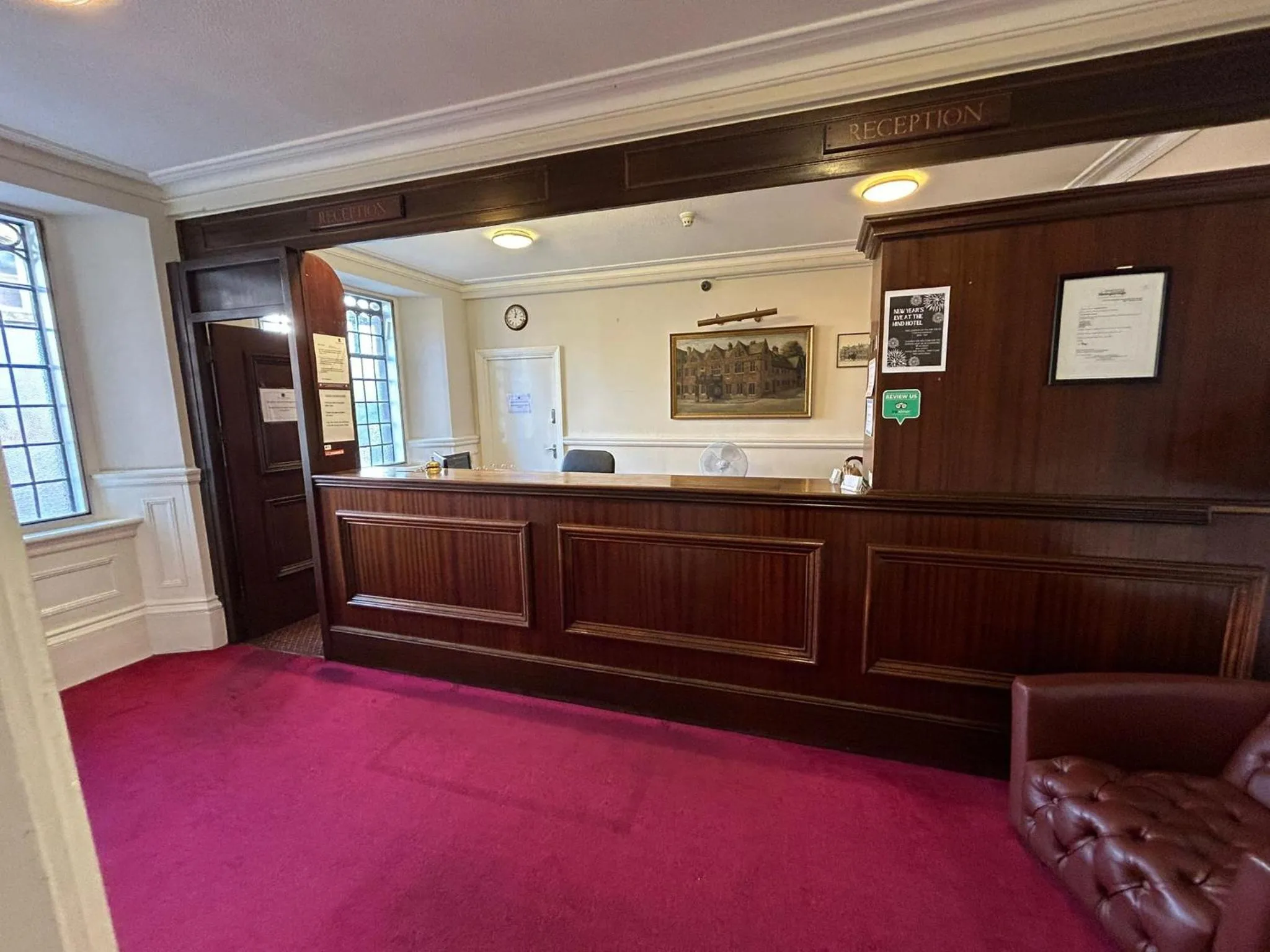 Facade/entrance in The Hind Hotel