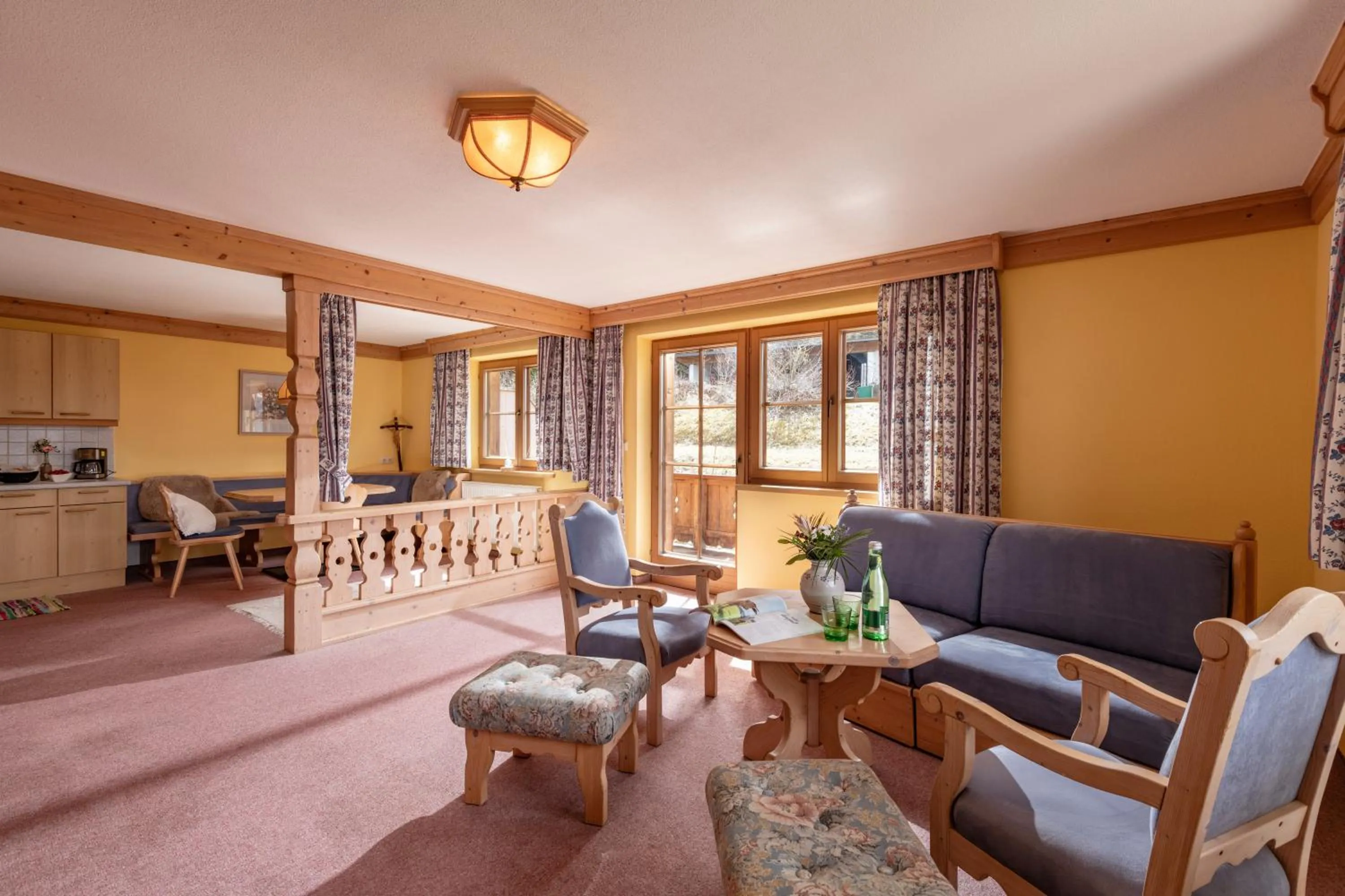 Living room in Hochfeldalm