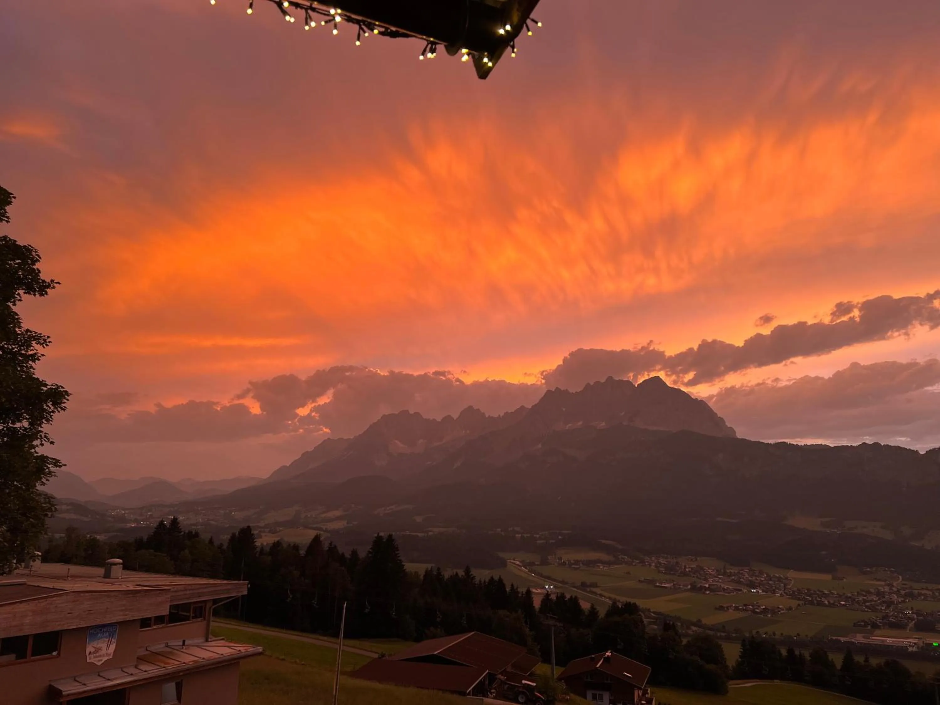 Natural landscape in Hochfeldalm