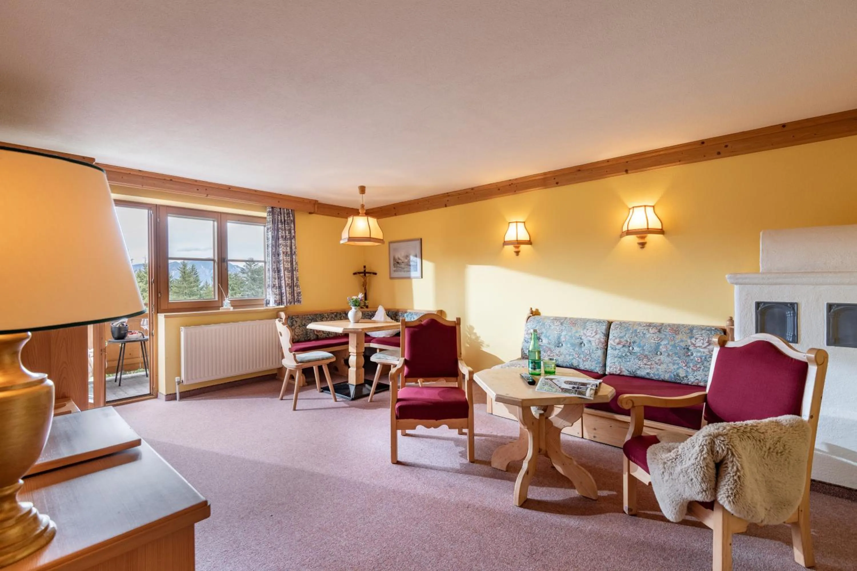 Living room in Hochfeldalm