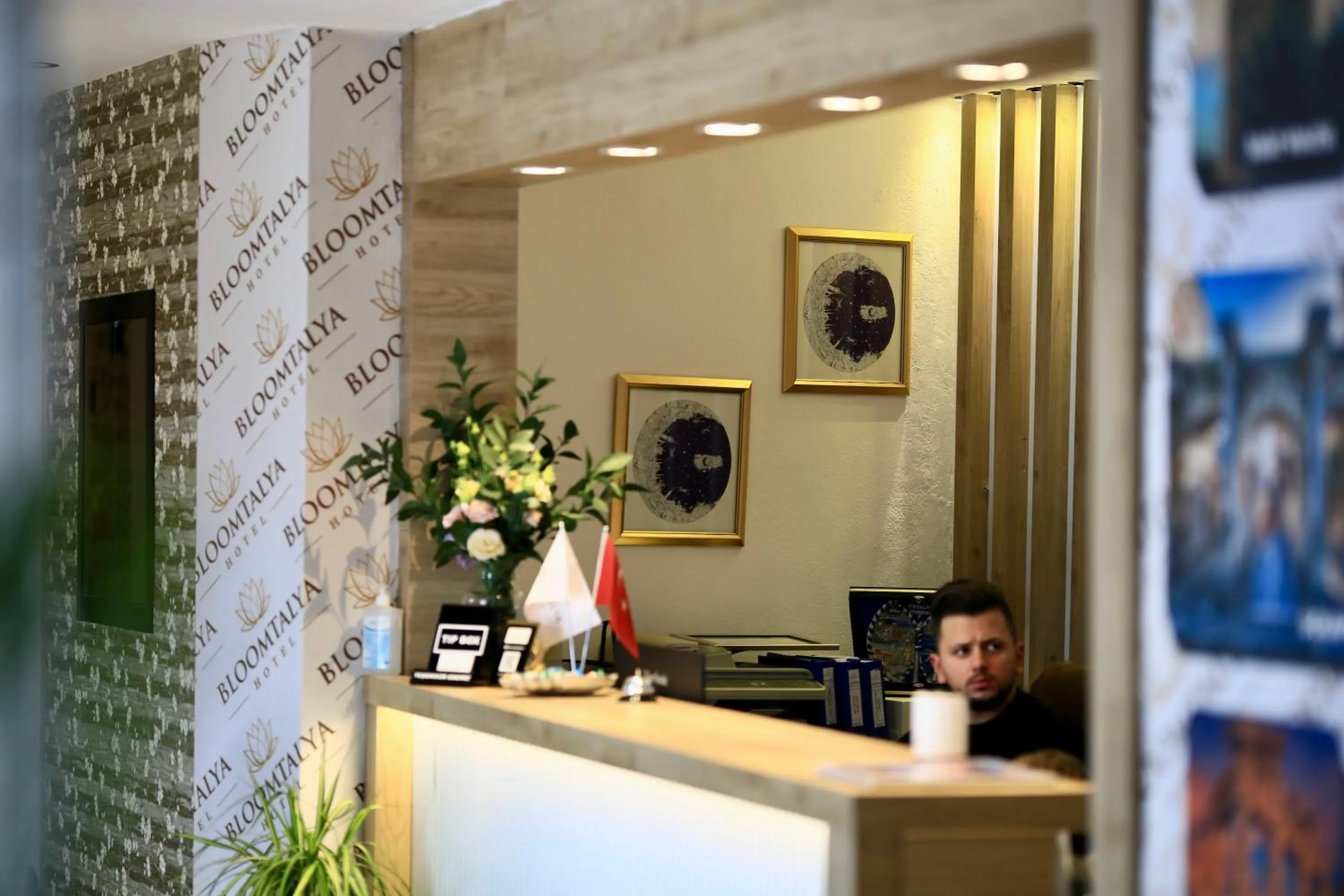 Lobby or reception in Bloomtalya Hotel