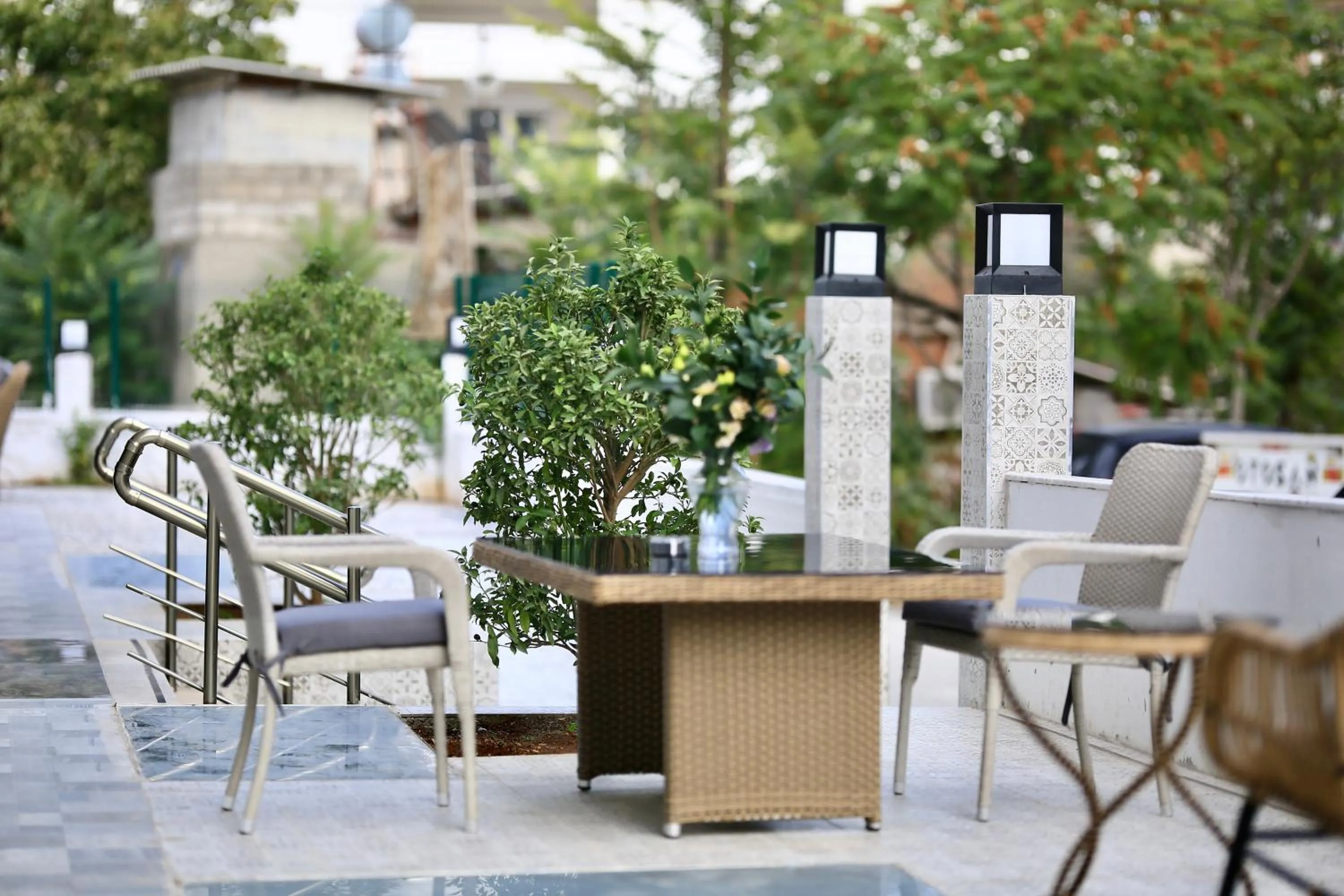 Garden in Bloomtalya Hotel