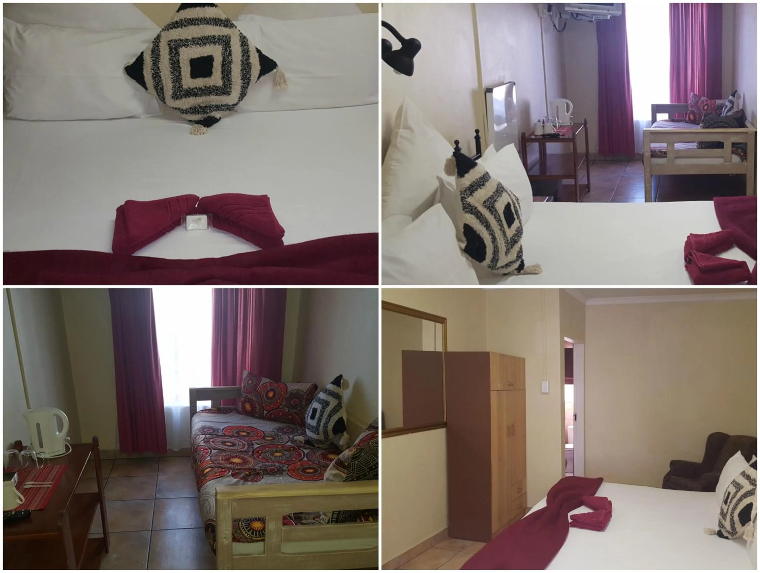 Bedroom, Bed in African Sky Guest House