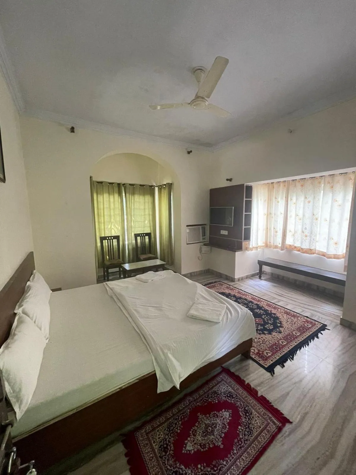 Bed in Pushkar Heritage