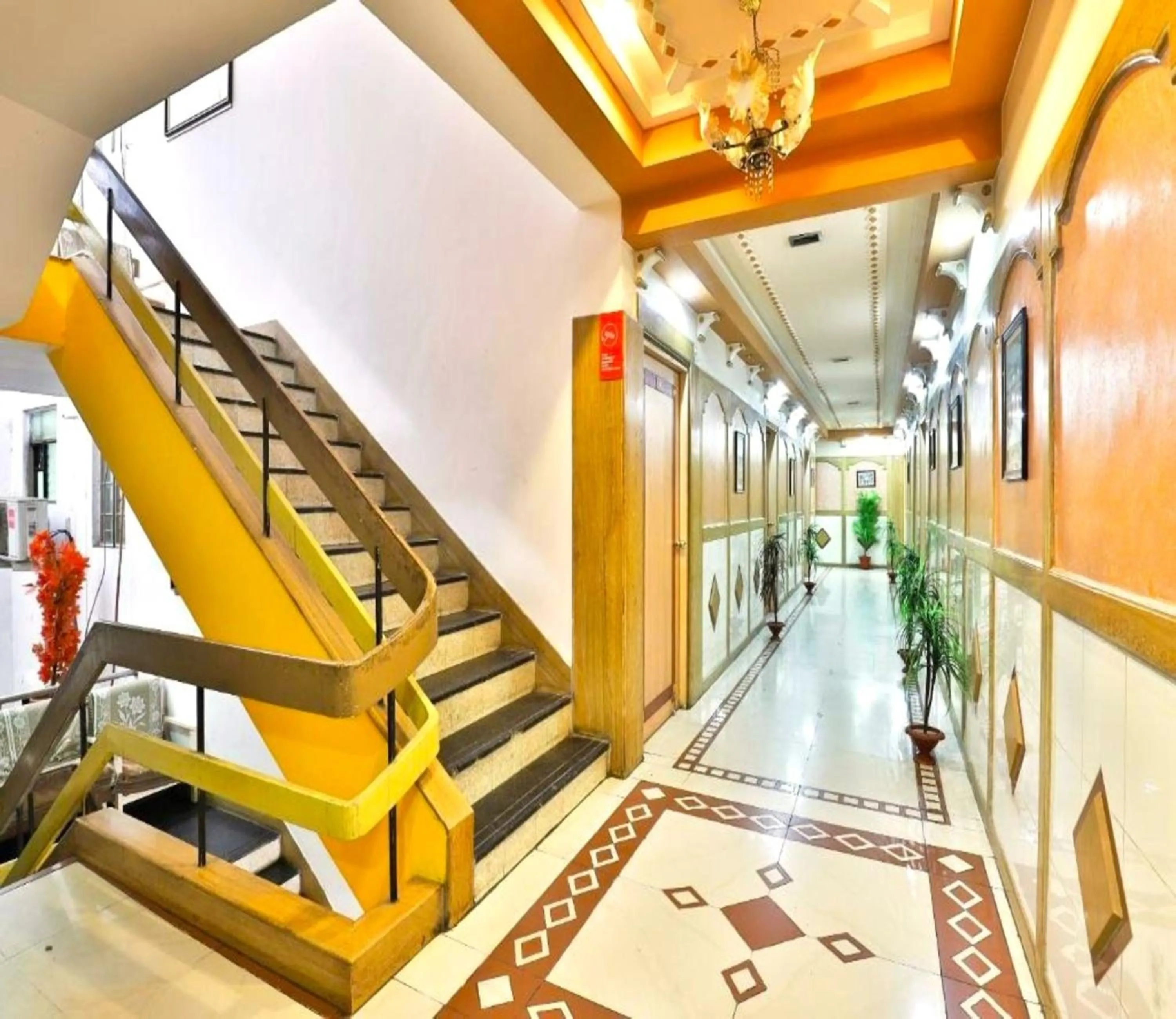 Lobby or reception in Hotel Vrundavan Residency
