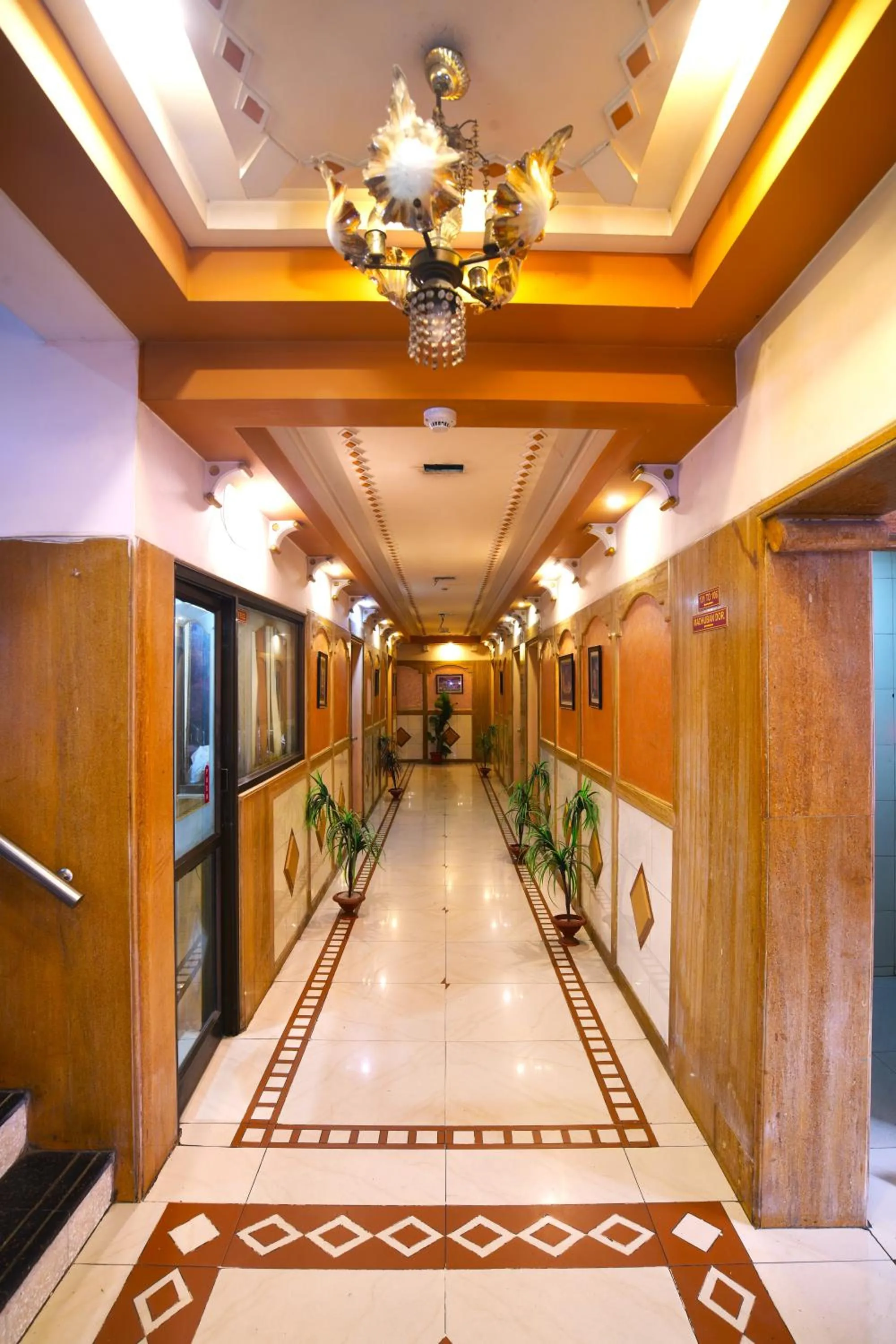 Lobby or reception in Hotel Vrundavan Residency