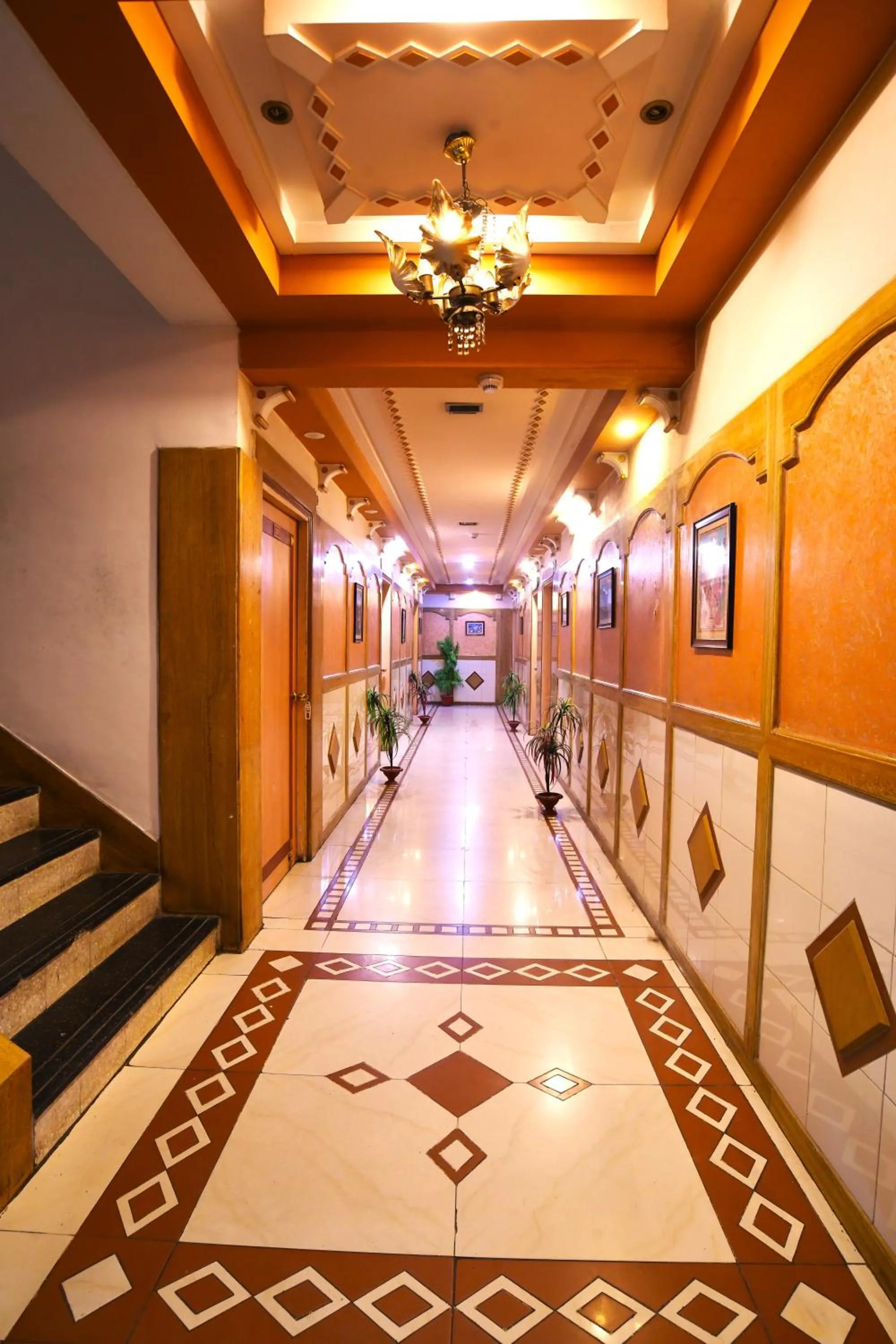 Lobby or reception in Hotel Vrundavan Residency
