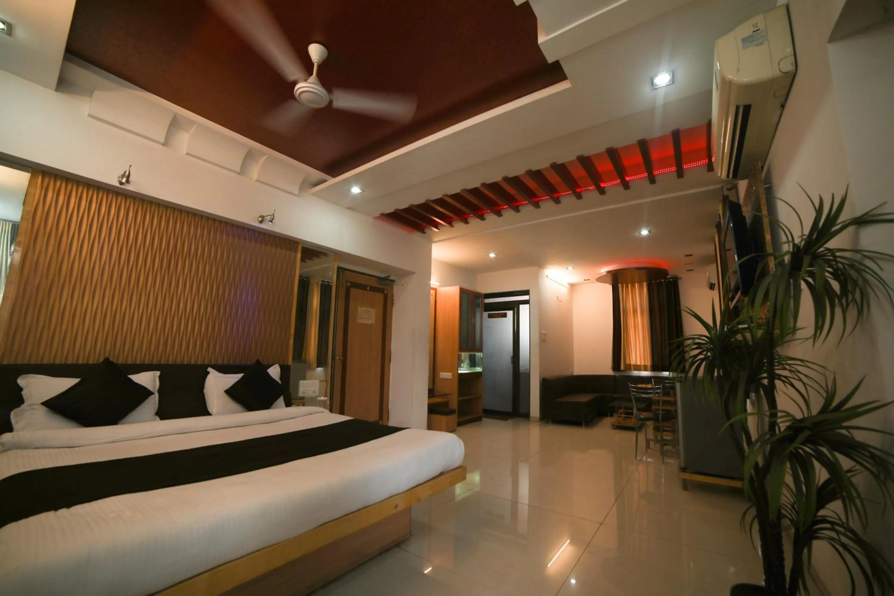 Photo of the whole room in Hotel Vrundavan Residency