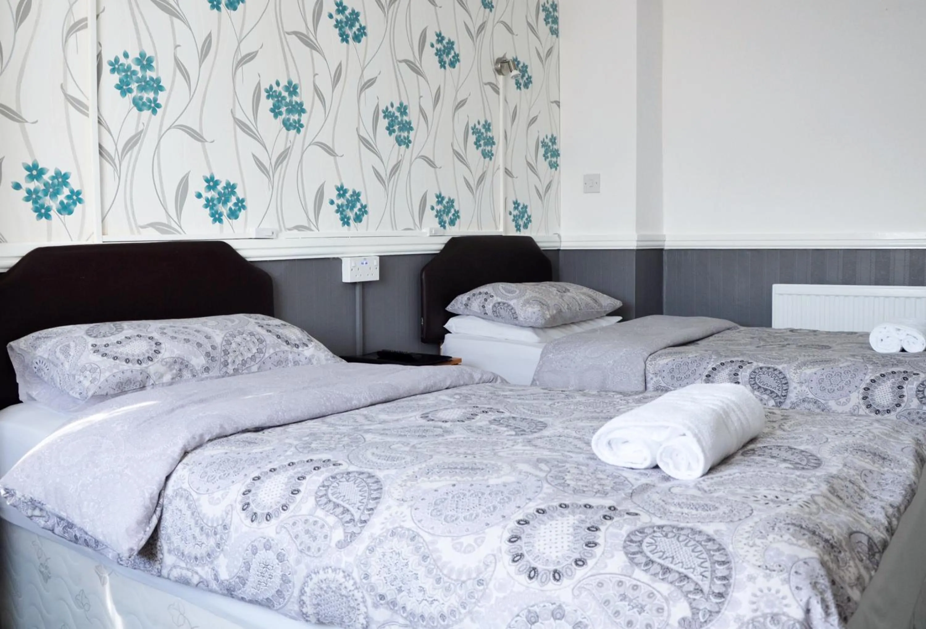 Bed in The Gurkha Hotel